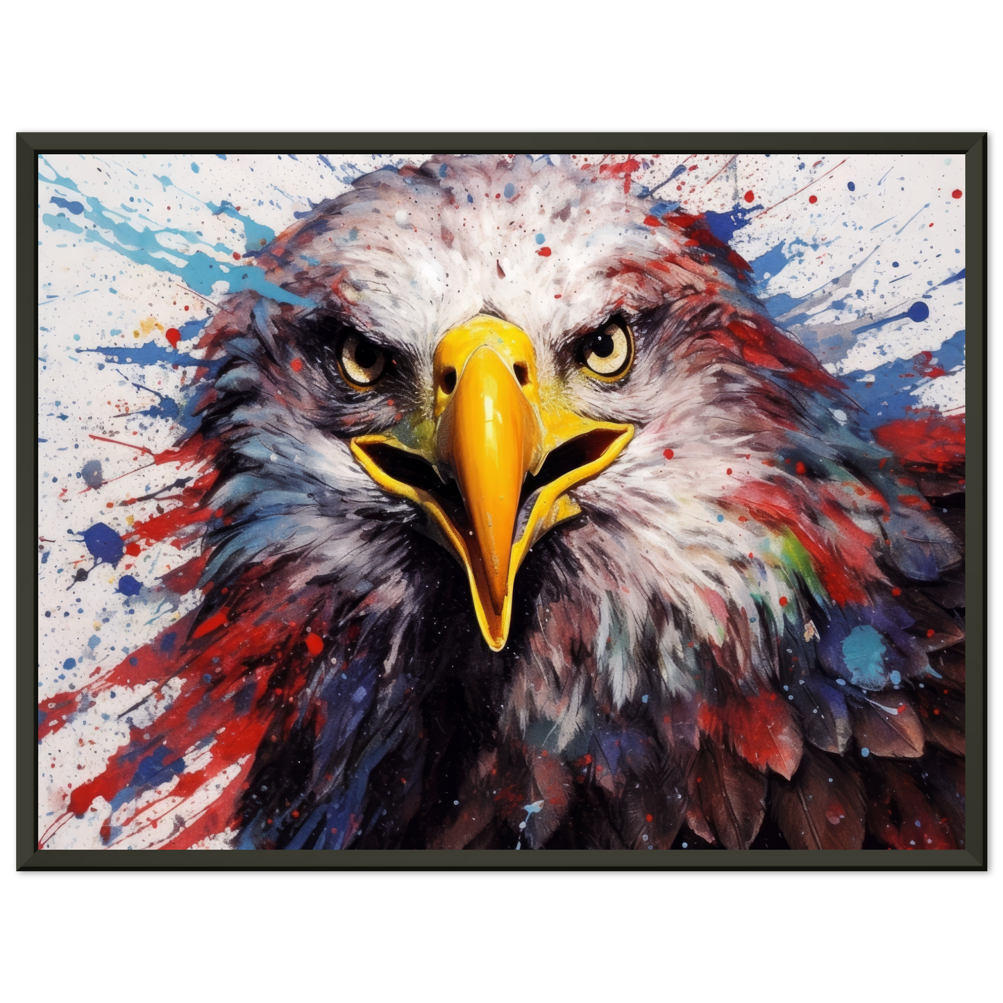 Weißkopf Seeadler Pop-Art (BIRD56)