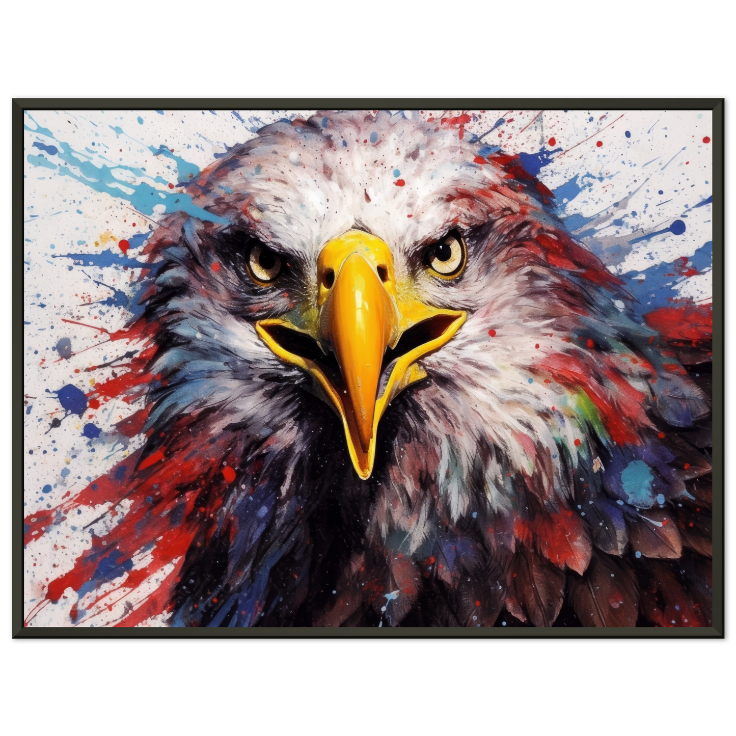 Weißkopf Seeadler Pop-Art (BIRD56)