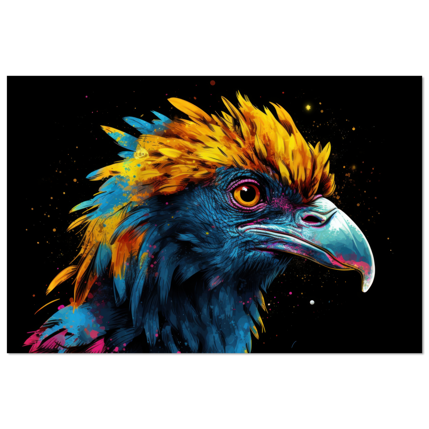 Harpy pop art (BIRD62)
