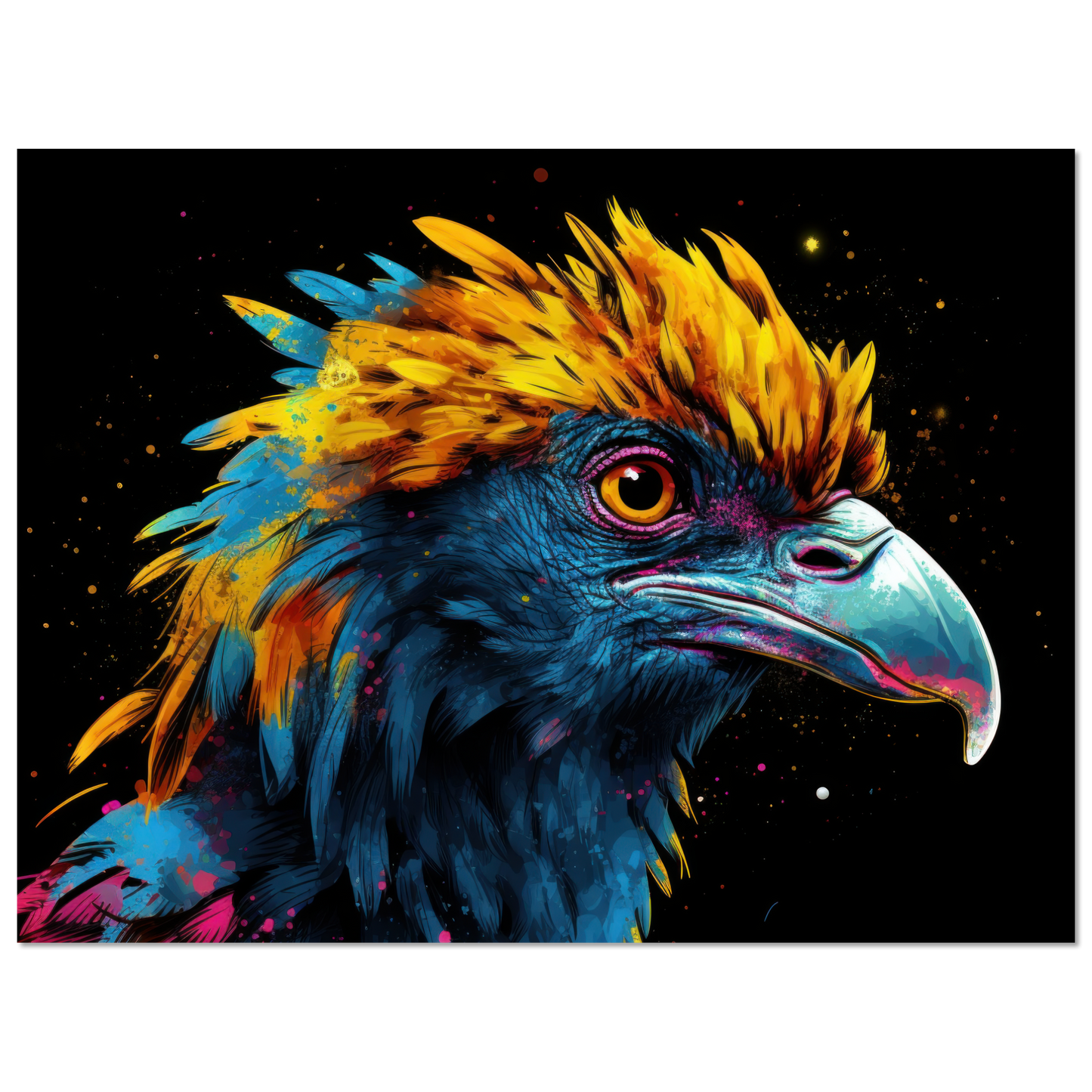 Harpy pop art (BIRD62)
