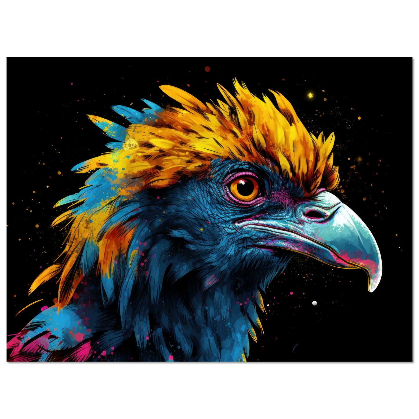 Harpy pop art (BIRD62)