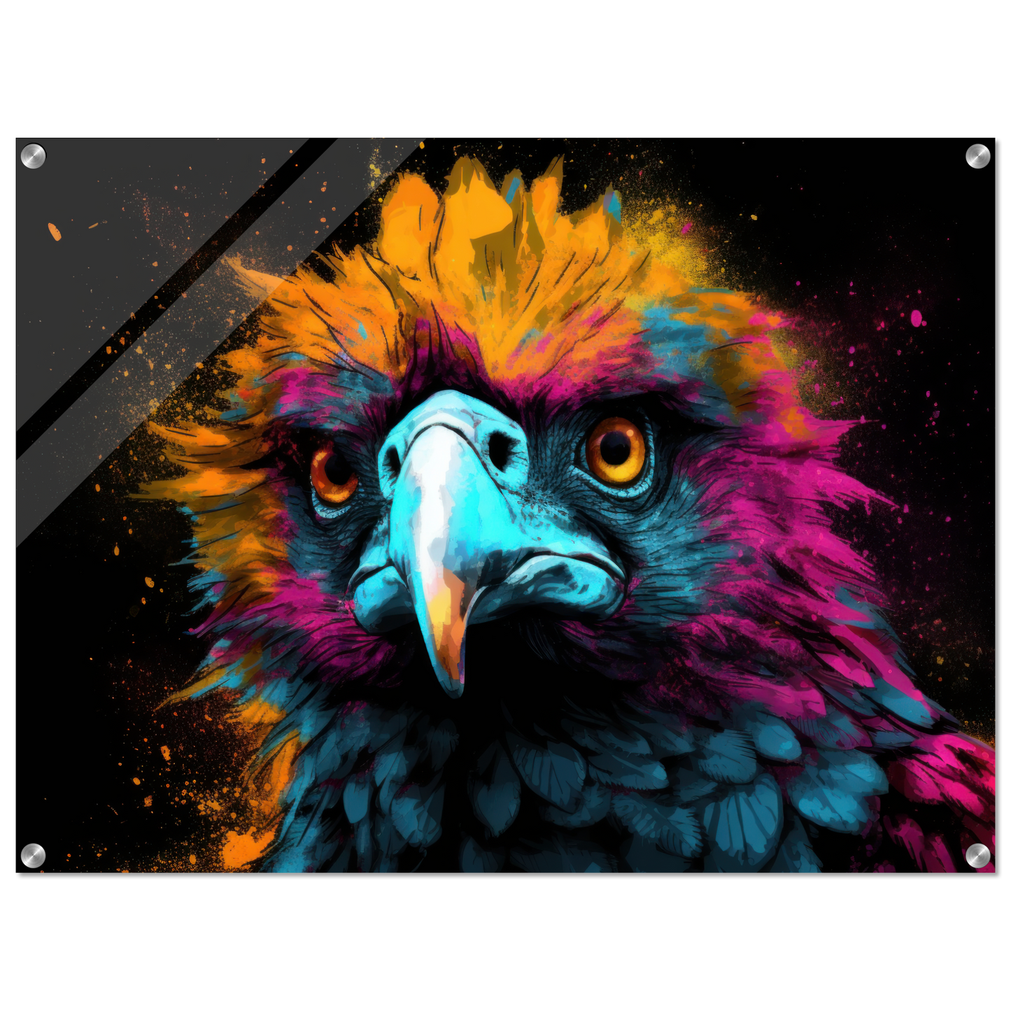 Harpy pop art (BIRD63)
