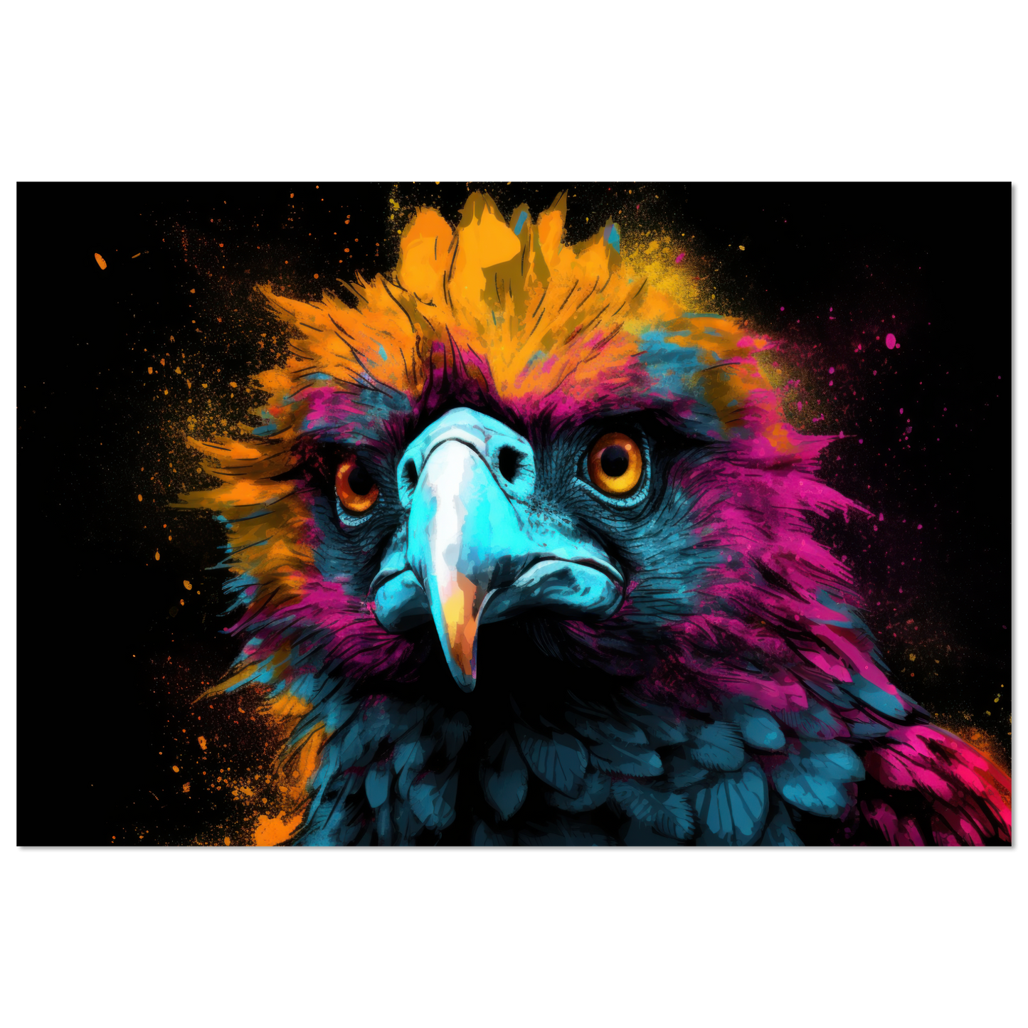 Harpy pop art (BIRD63)