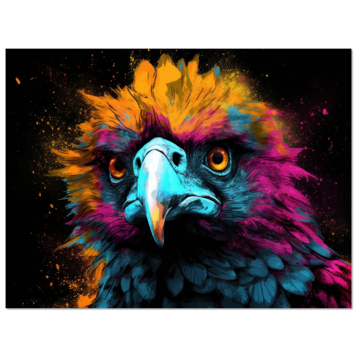 Harpy pop art (BIRD63)
