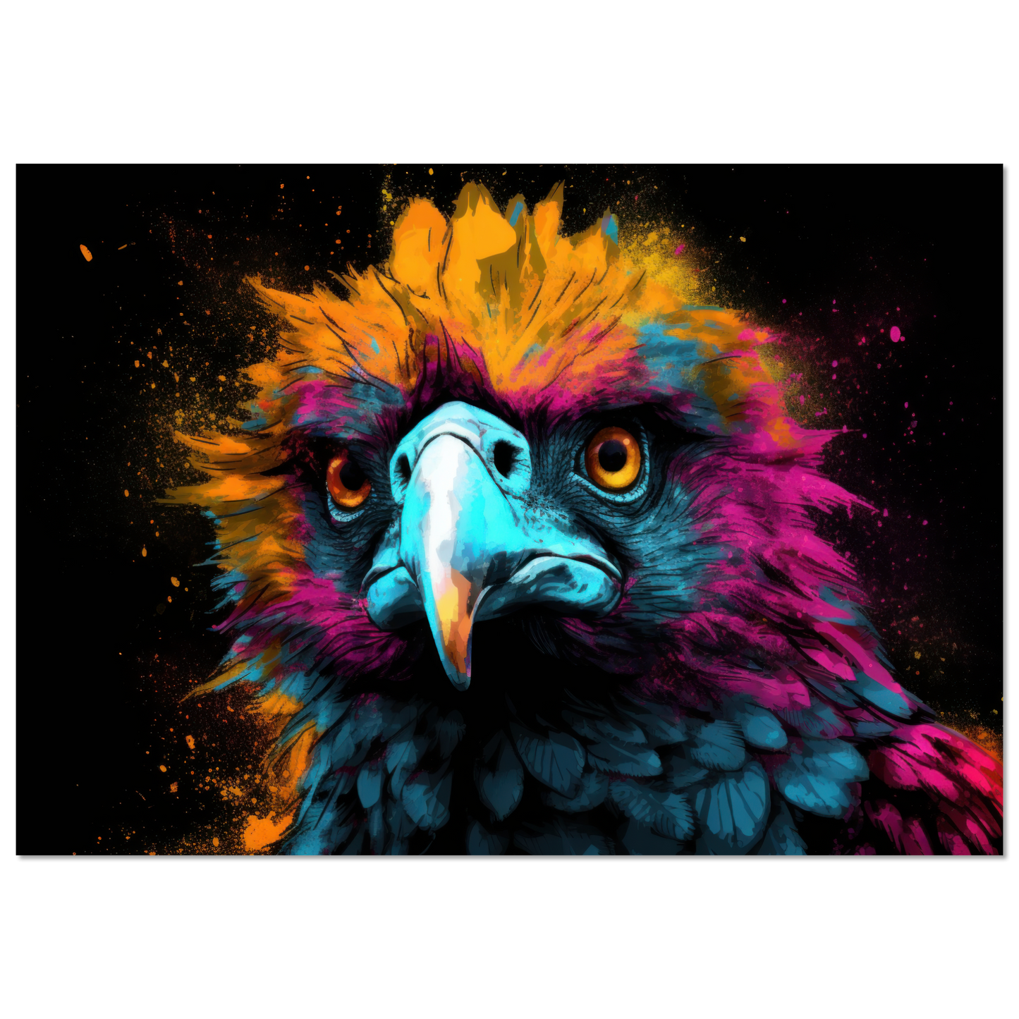 Harpy pop art (BIRD63)