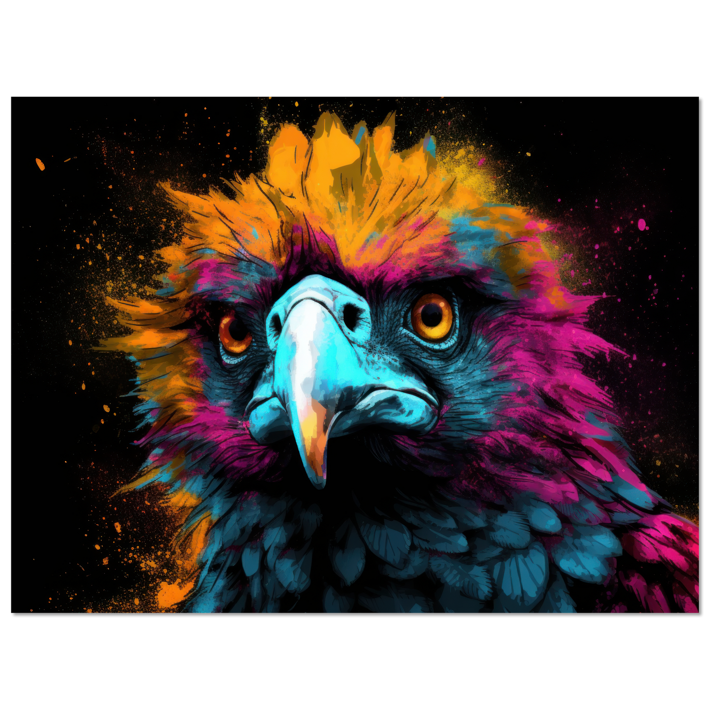 Harpy pop art (BIRD63)