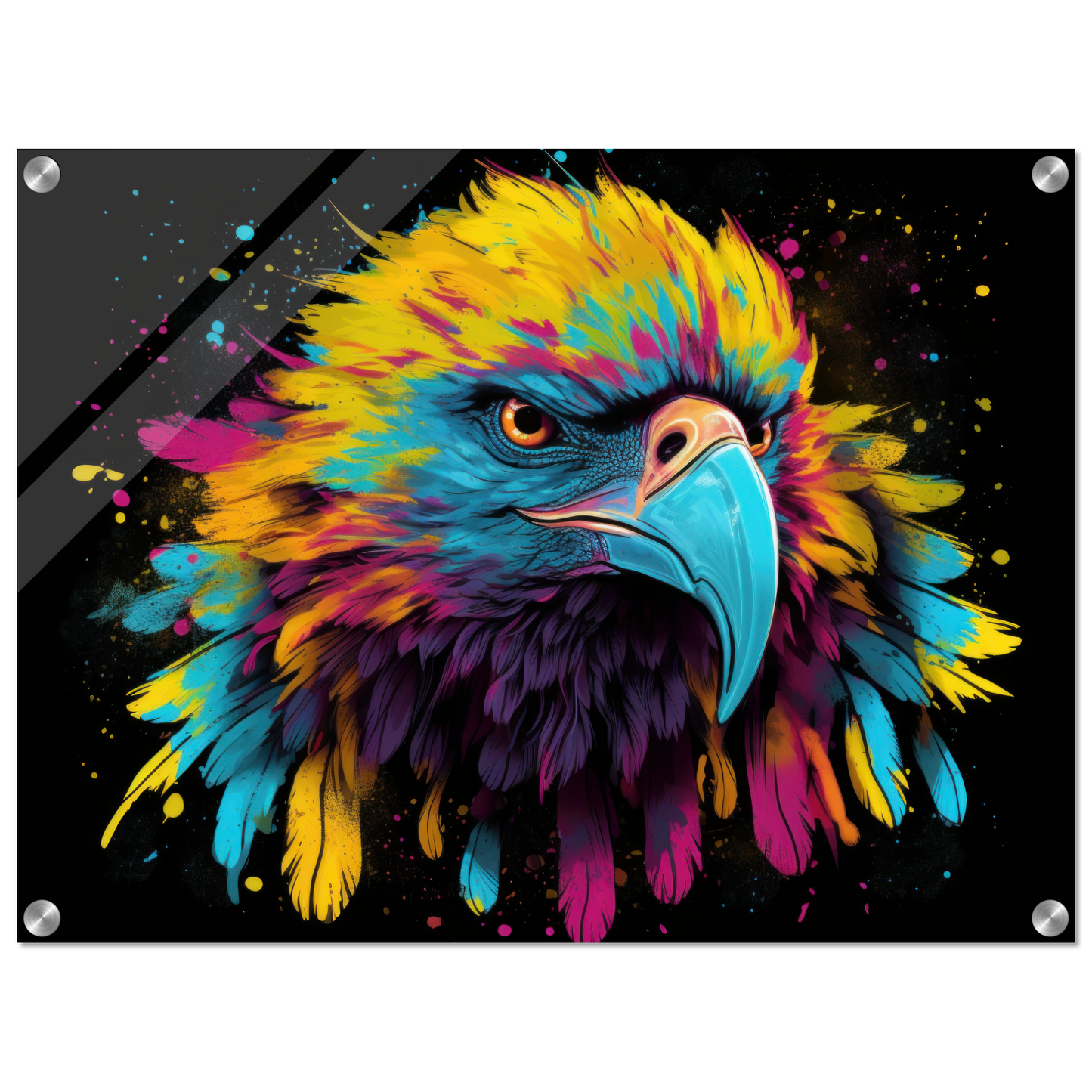 Harpy pop art (BIRD64)