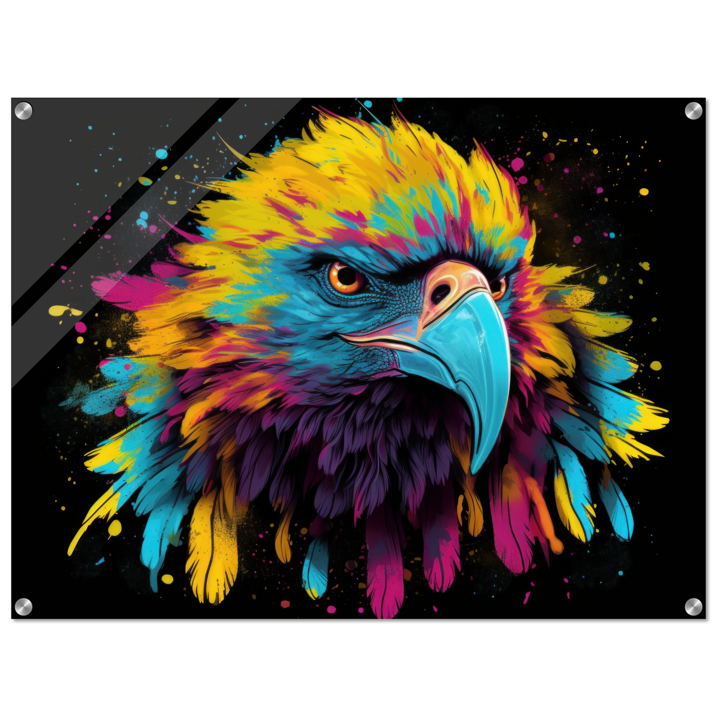 Harpy pop art (BIRD64)