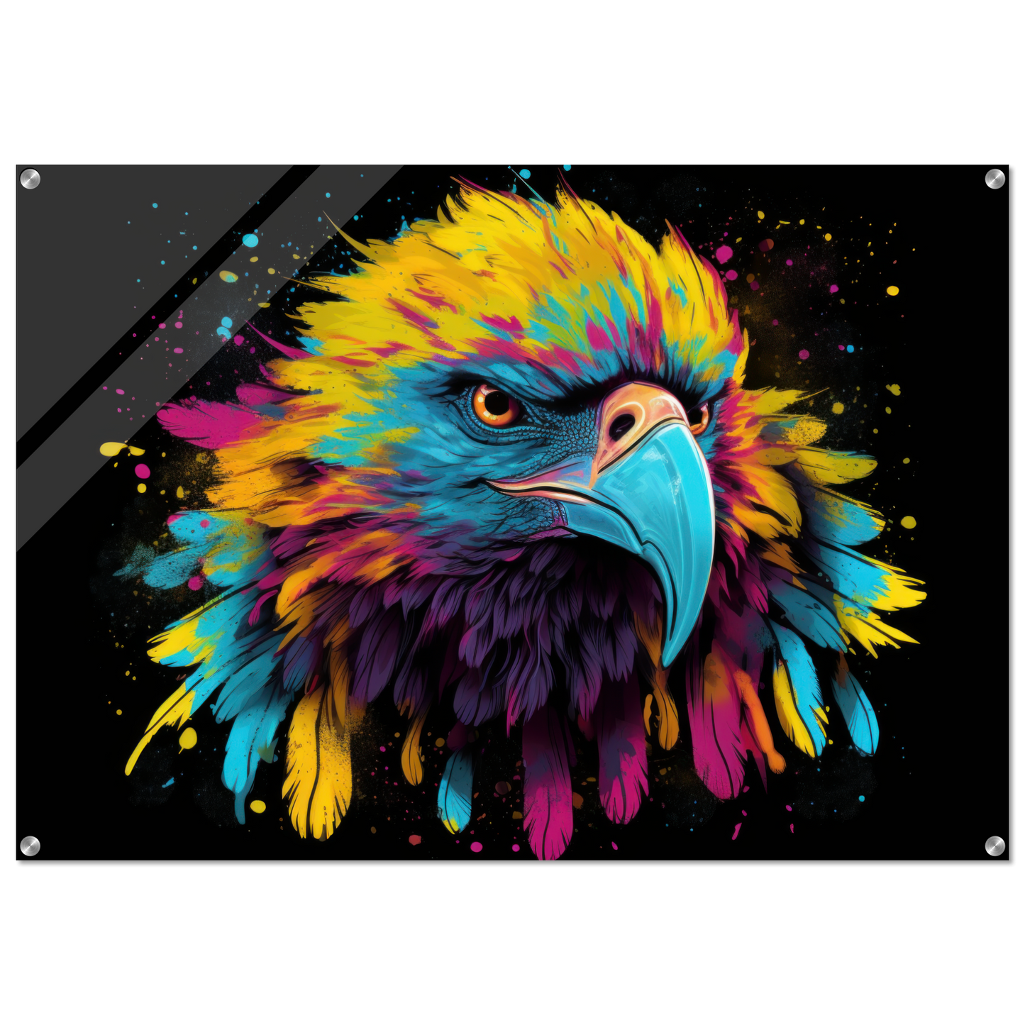 Harpy pop art (BIRD64)