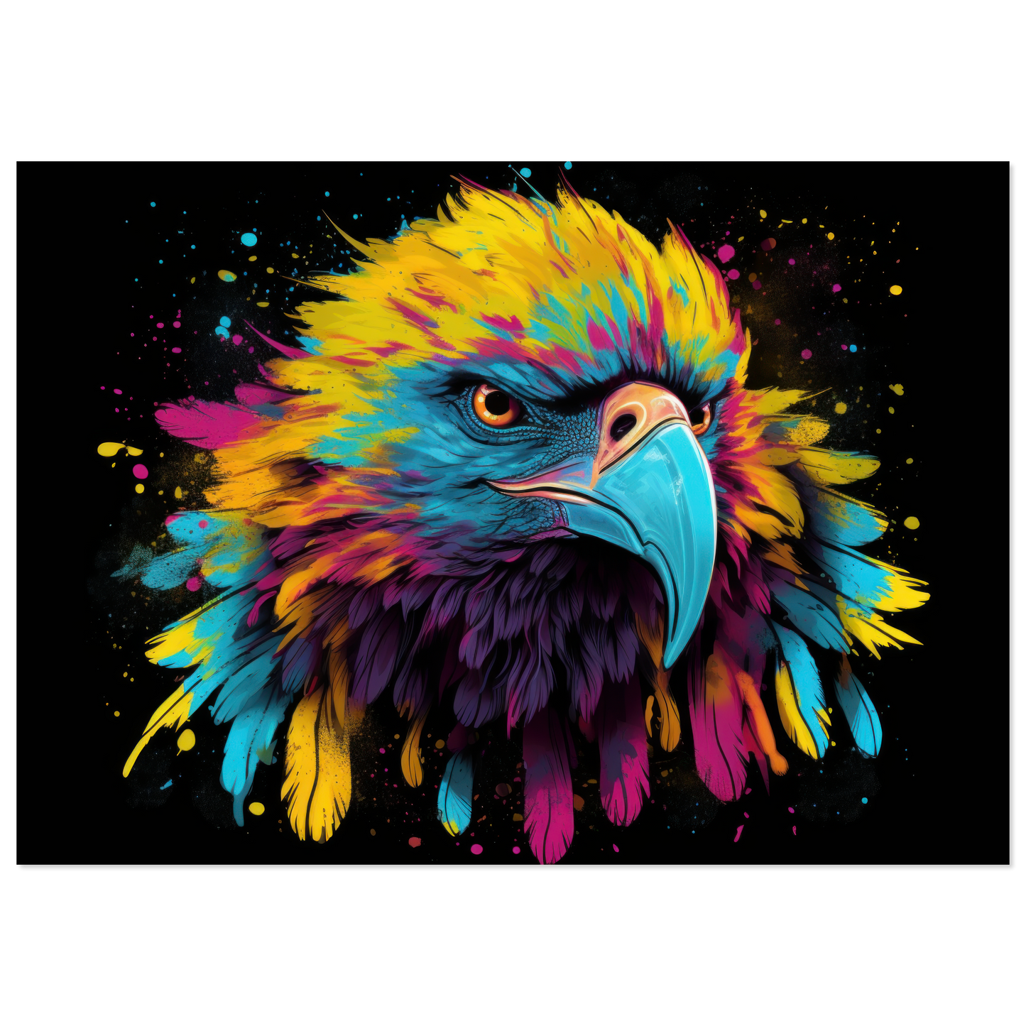 Harpy pop art (BIRD64)