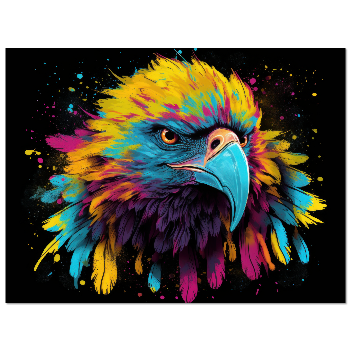 Harpy pop art (BIRD64)