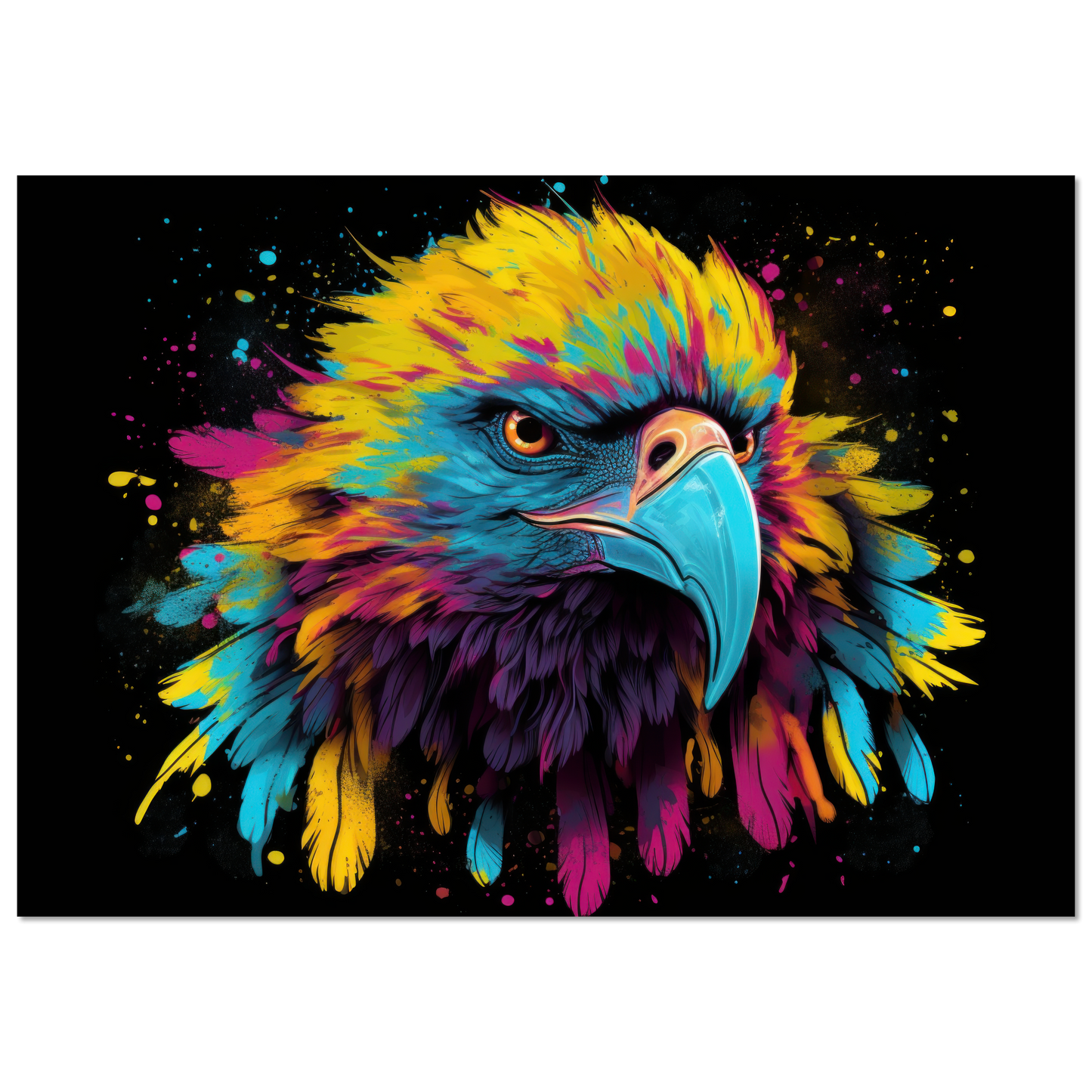 Harpy pop art (BIRD64)