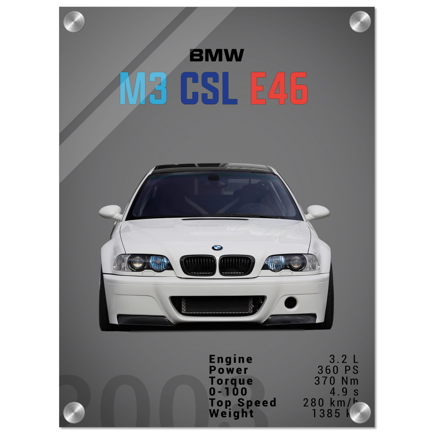 BMW E46 M3 CSL (BMW01D)