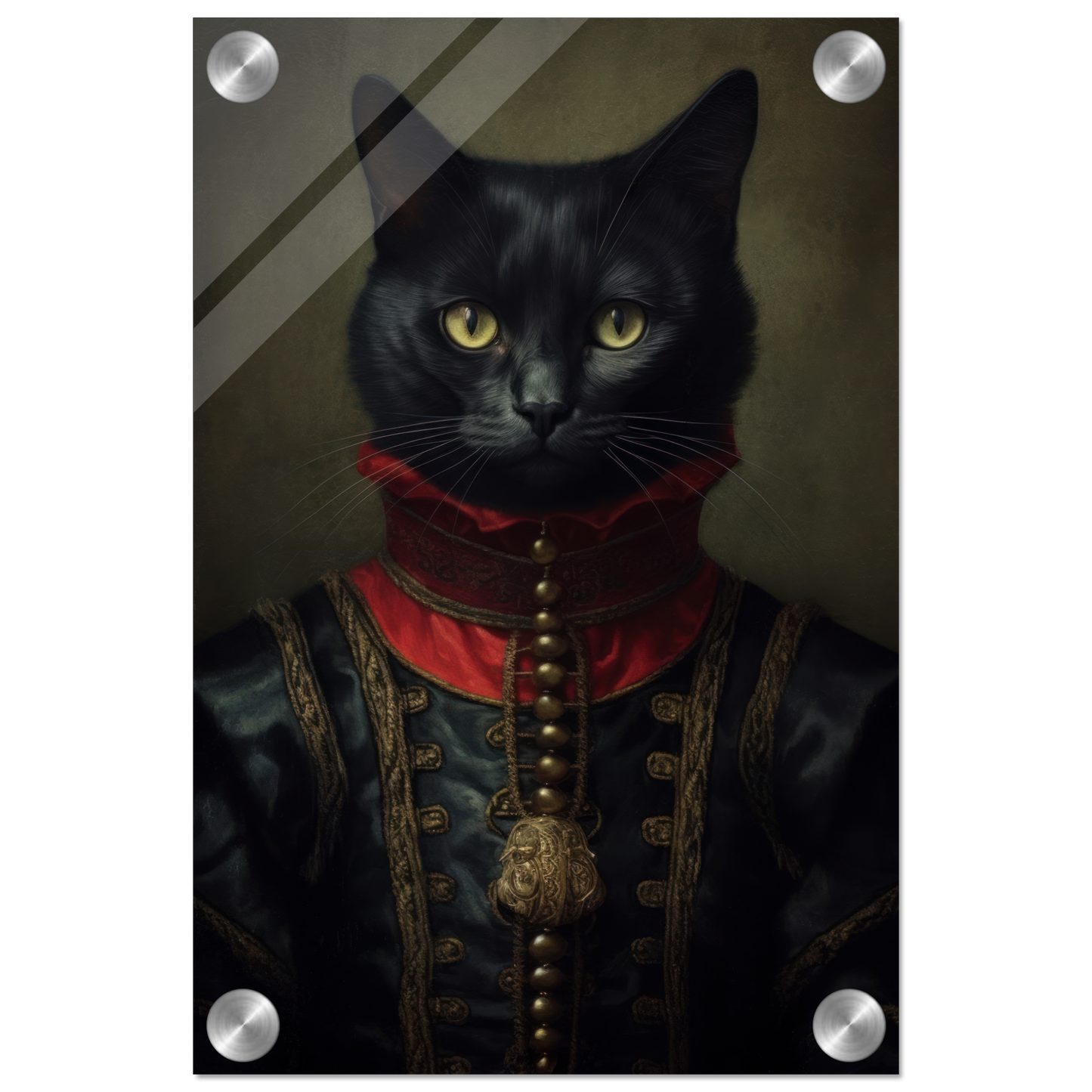 Katze Schwarz Renaissance (CAT100)