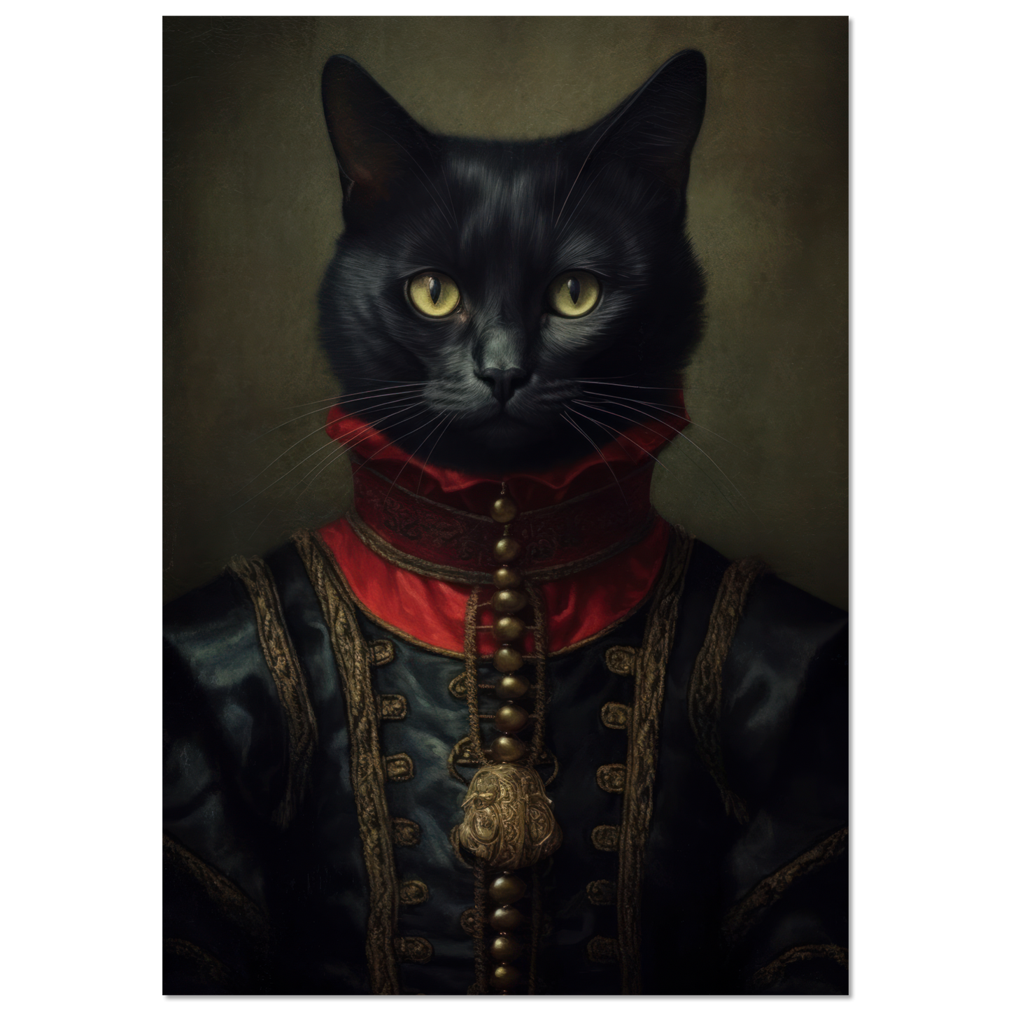 Katze Schwarz Renaissance (CAT100)