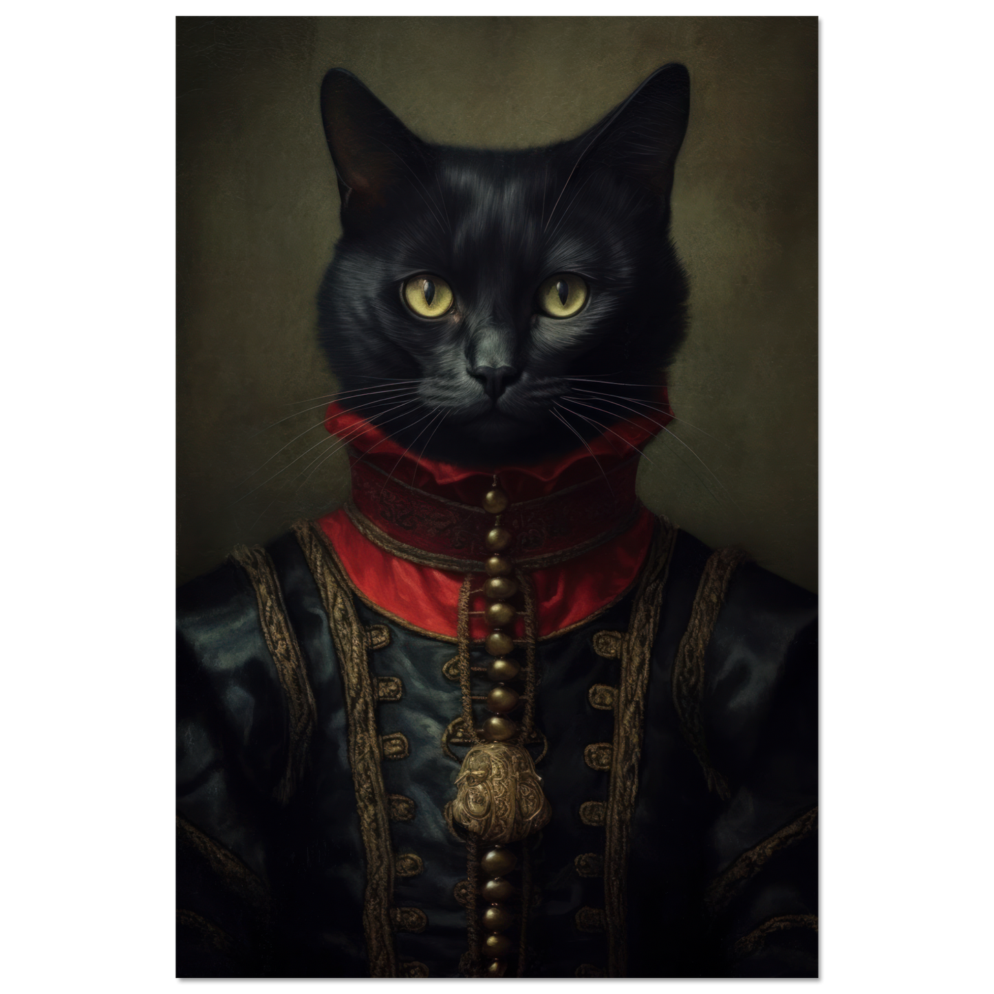 Katze Schwarz Renaissance (CAT100)