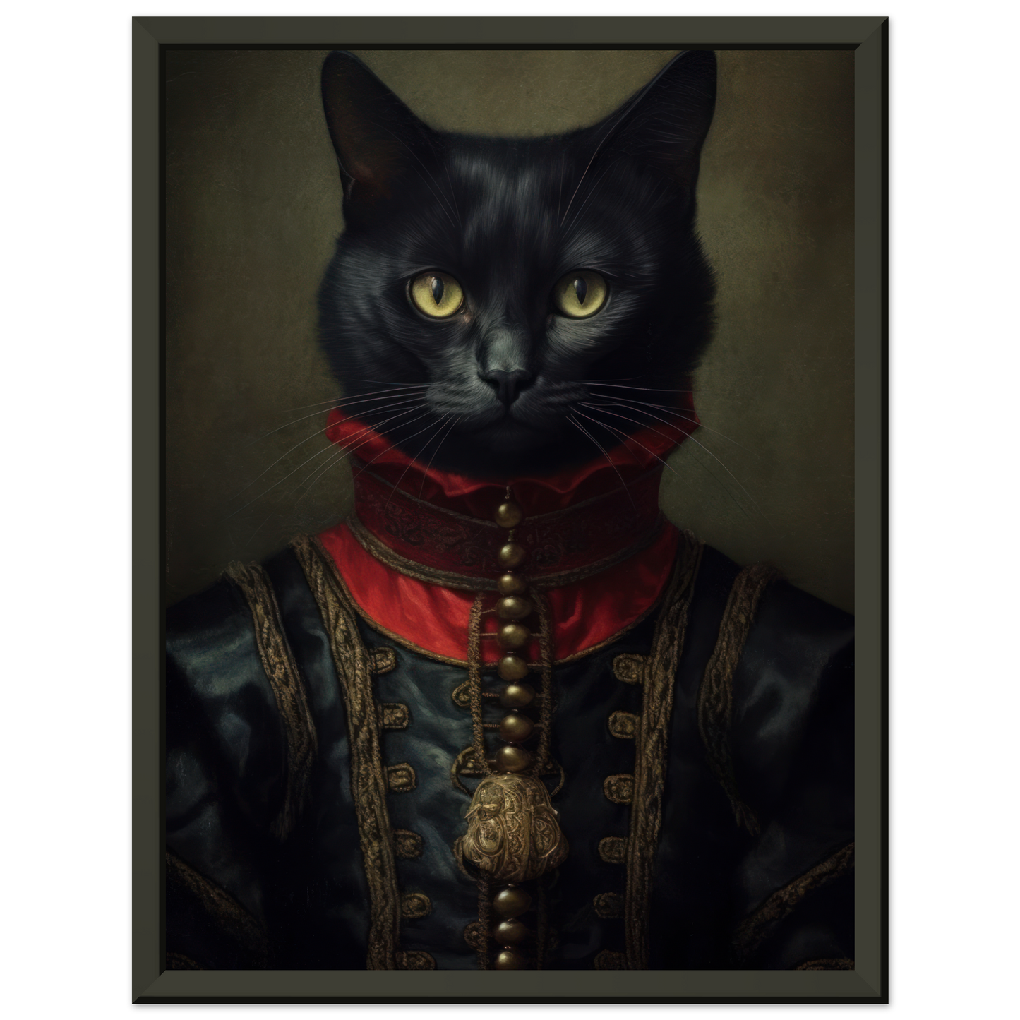 Katze Schwarz Renaissance (CAT100)