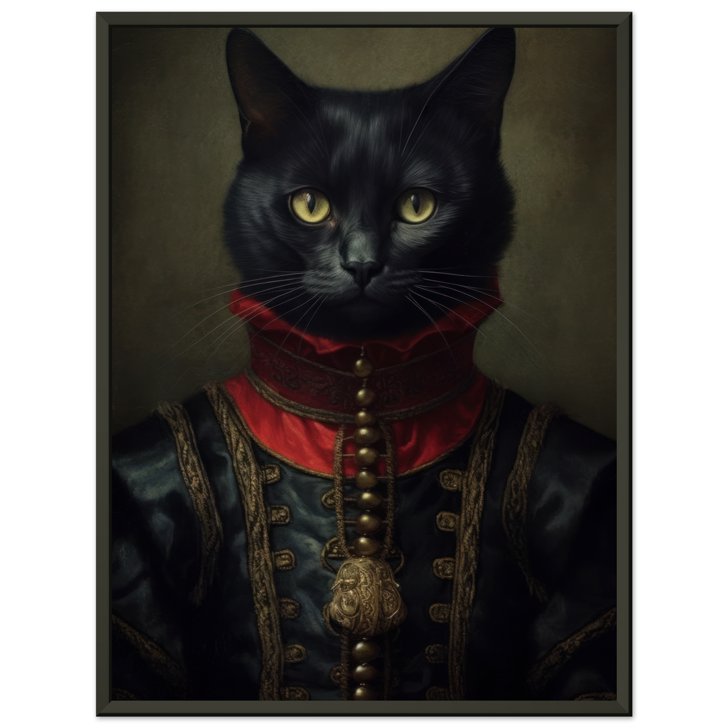Katze Schwarz Renaissance (CAT100)