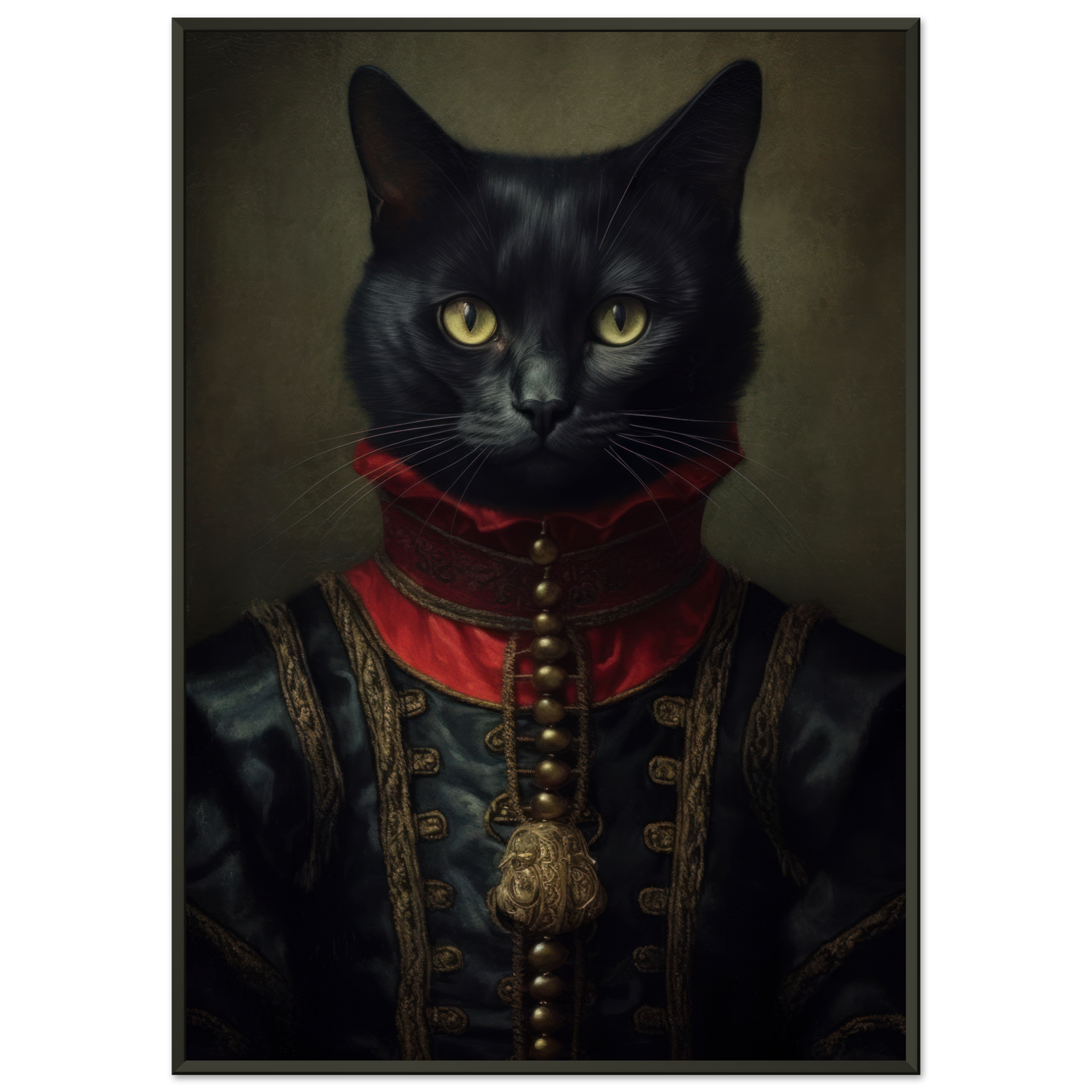 Katze Schwarz Renaissance (CAT100)
