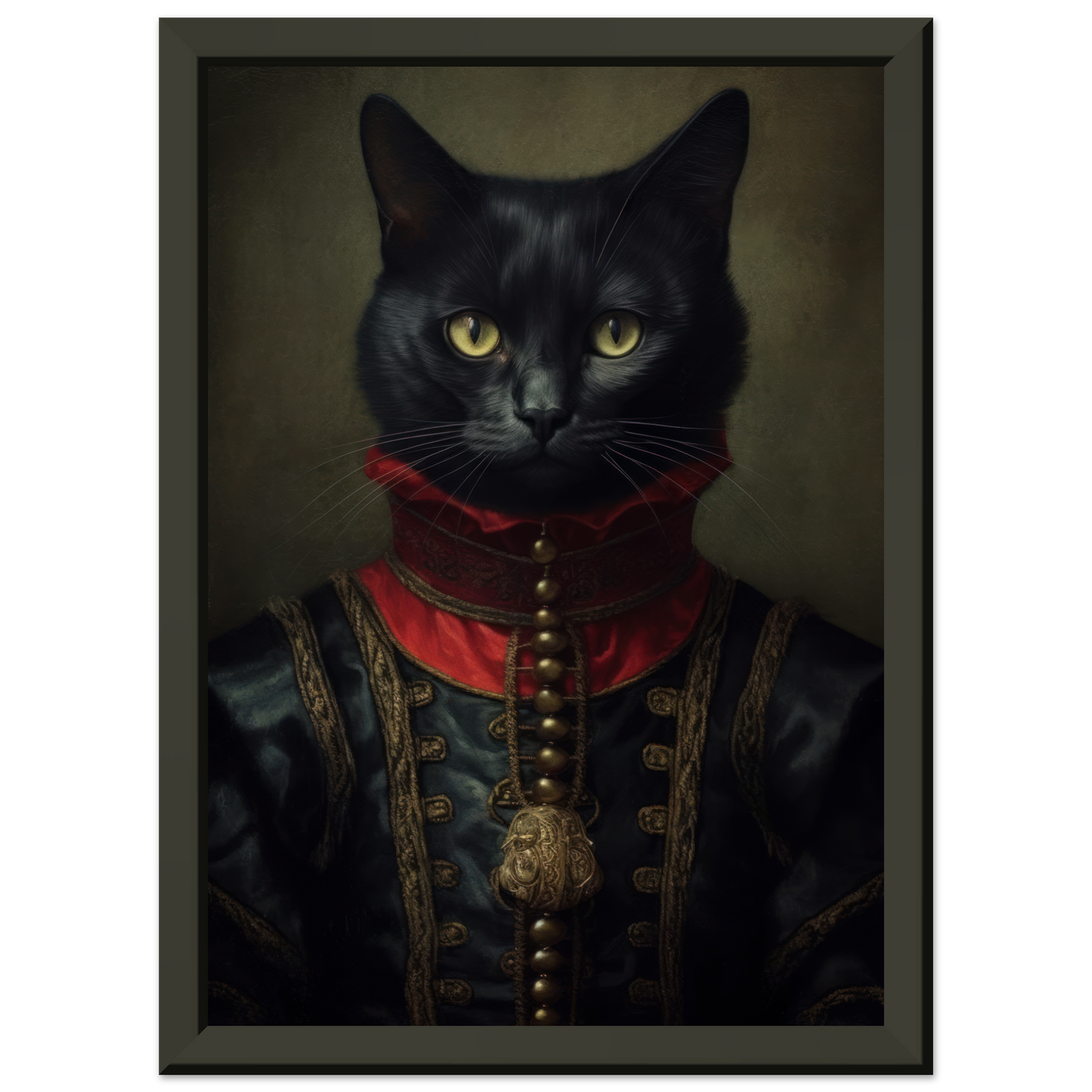 Katze Schwarz Renaissance (CAT100)