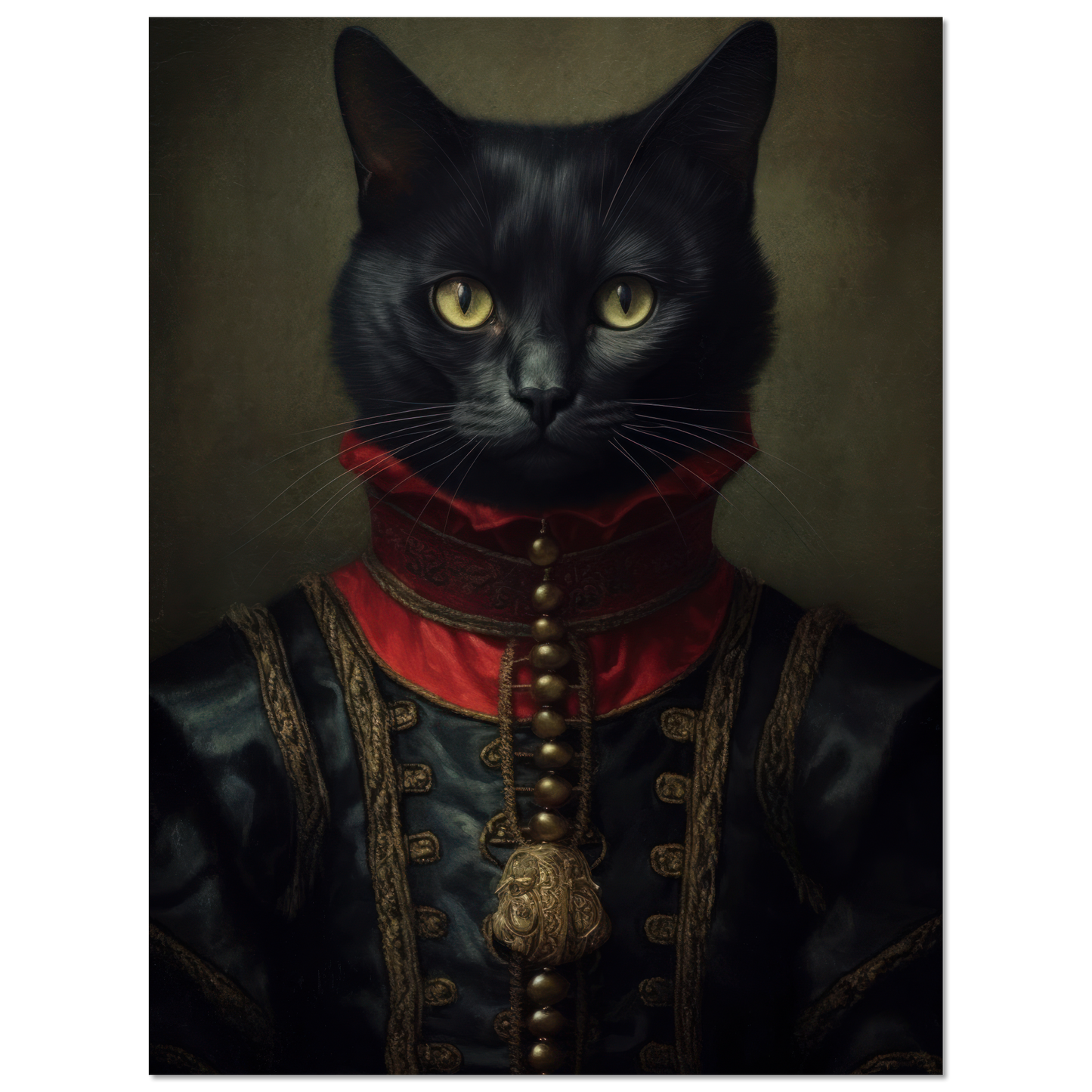 Katze Schwarz Renaissance (CAT100)