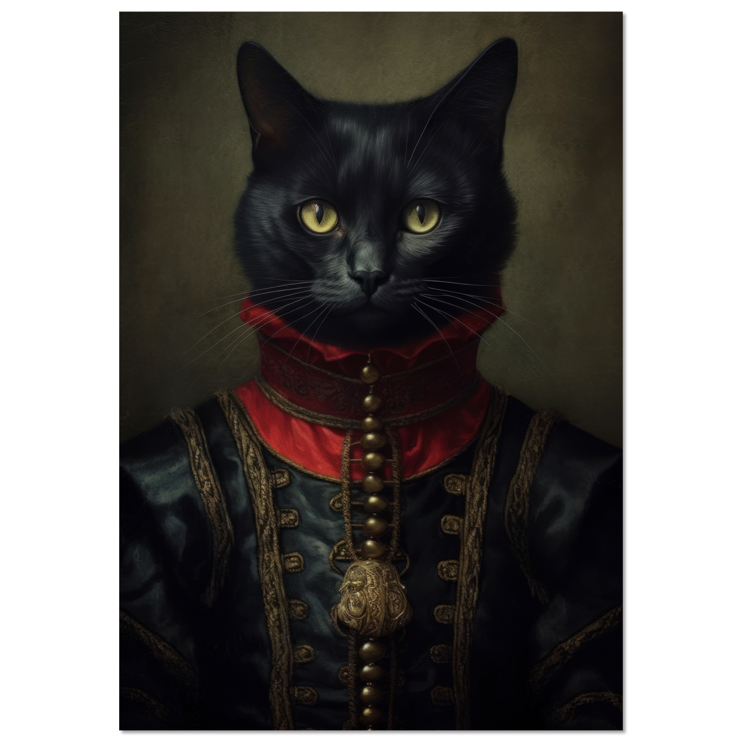 Katze Schwarz Renaissance (CAT100)