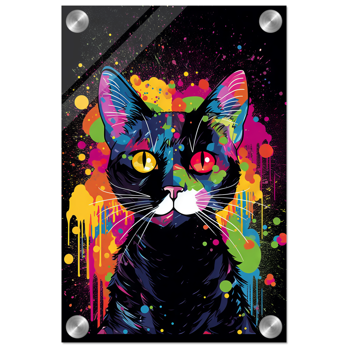 Katze Pop-Art (CAT10)