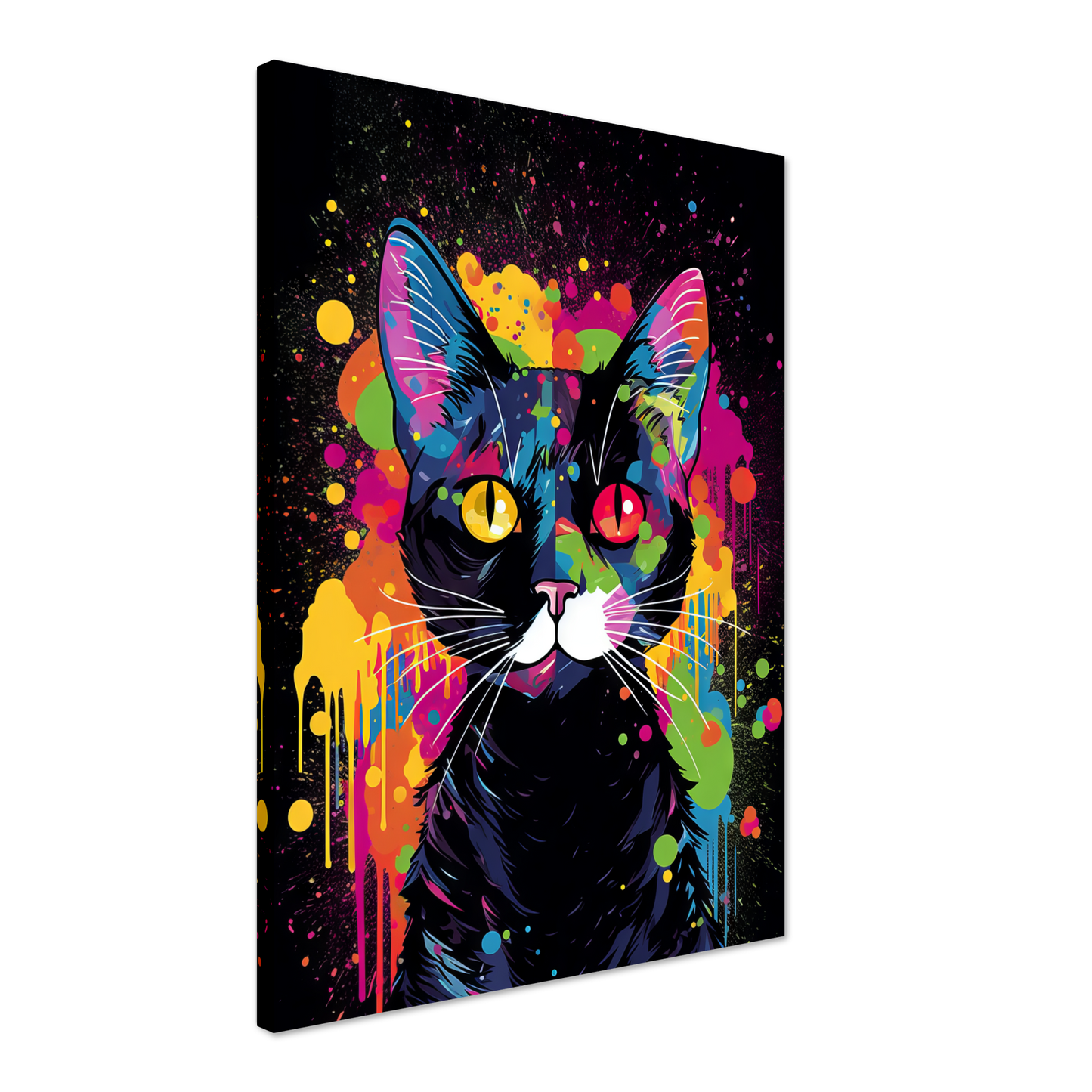 Katze Pop-Art (CAT10)