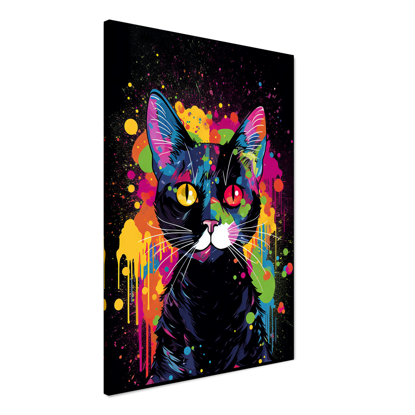 Katze Pop-Art (CAT10)