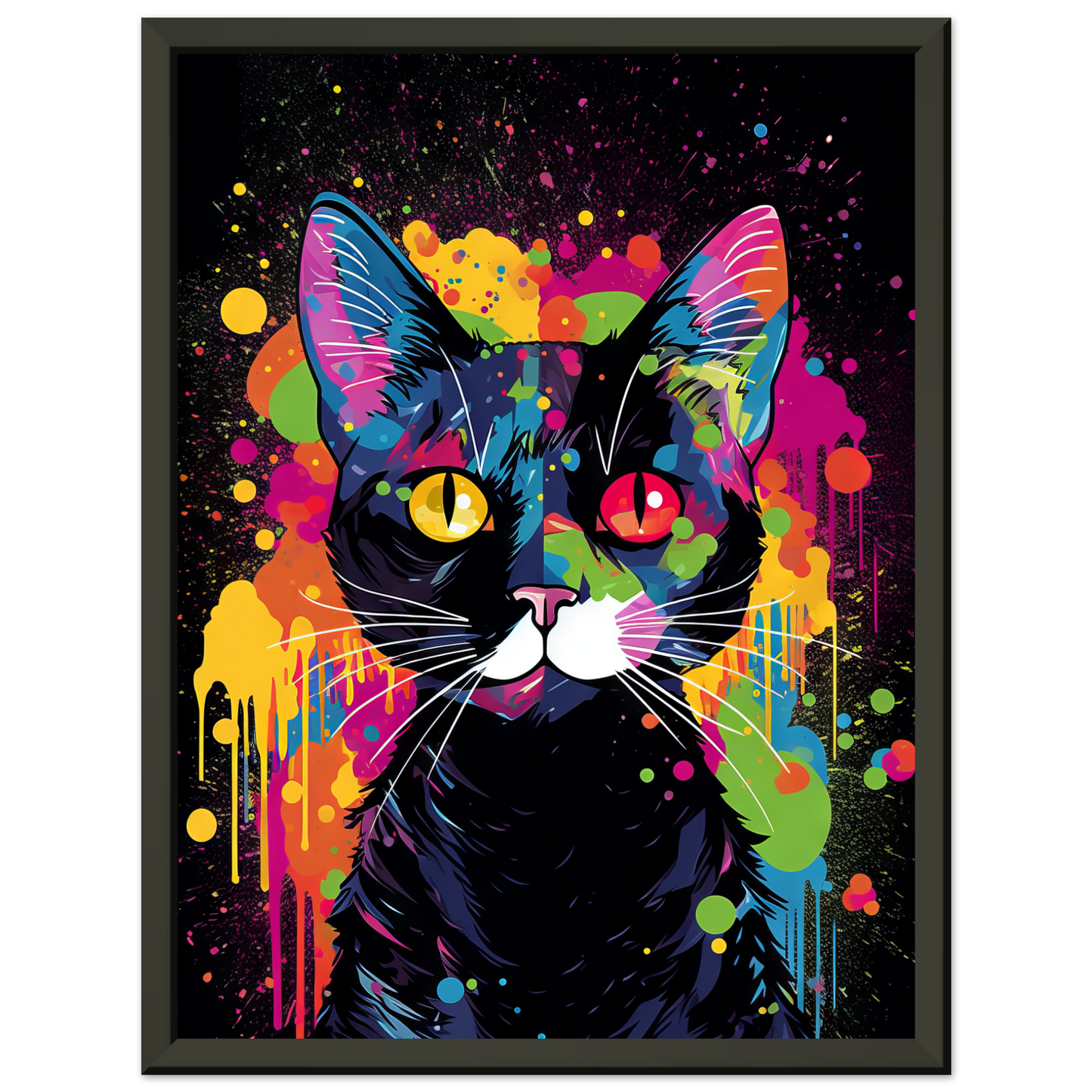 Katze Pop-Art (CAT10)