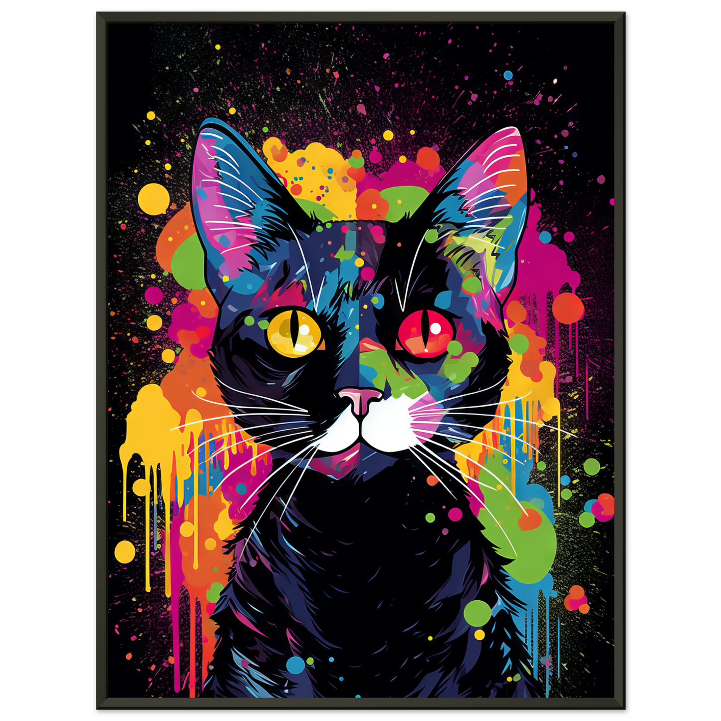 Katze Pop-Art (CAT10)