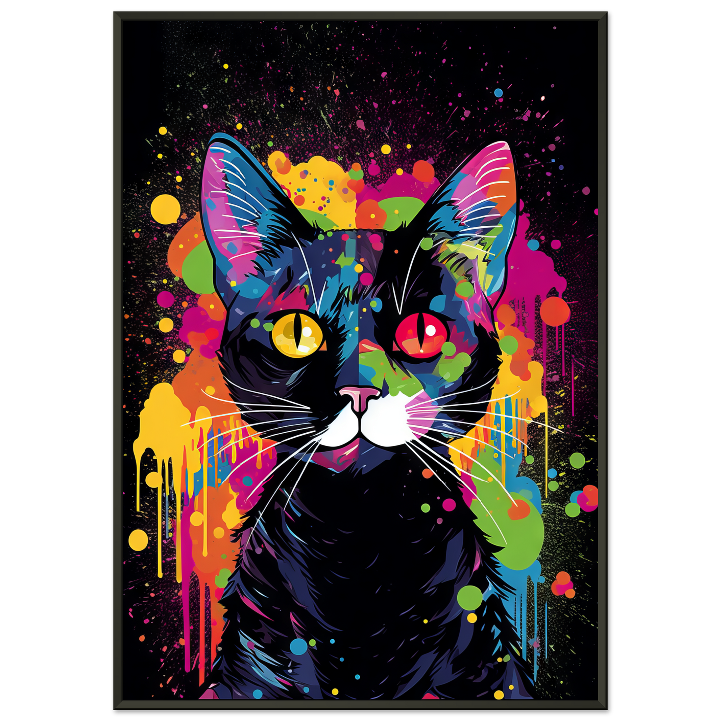 Katze Pop-Art (CAT10)