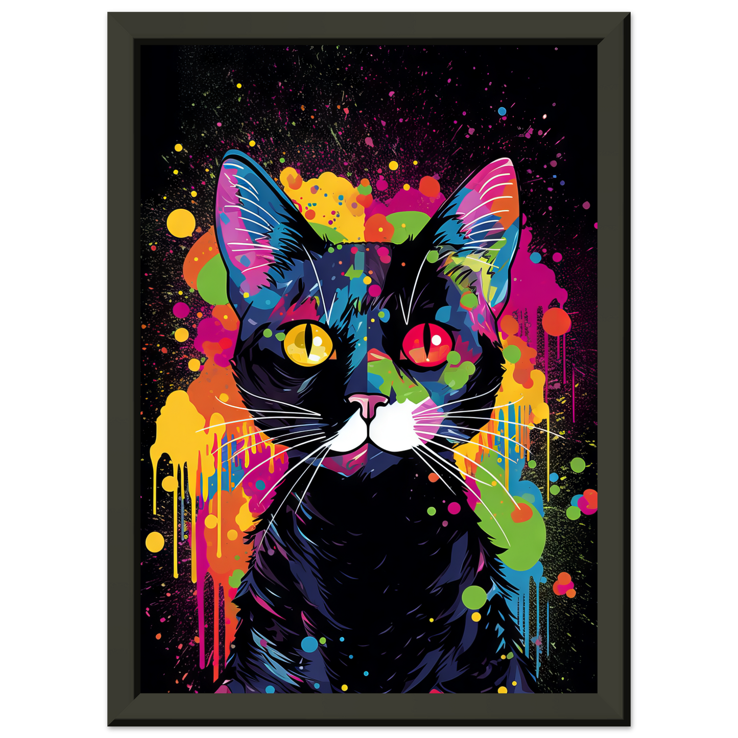 Katze Pop-Art (CAT10)