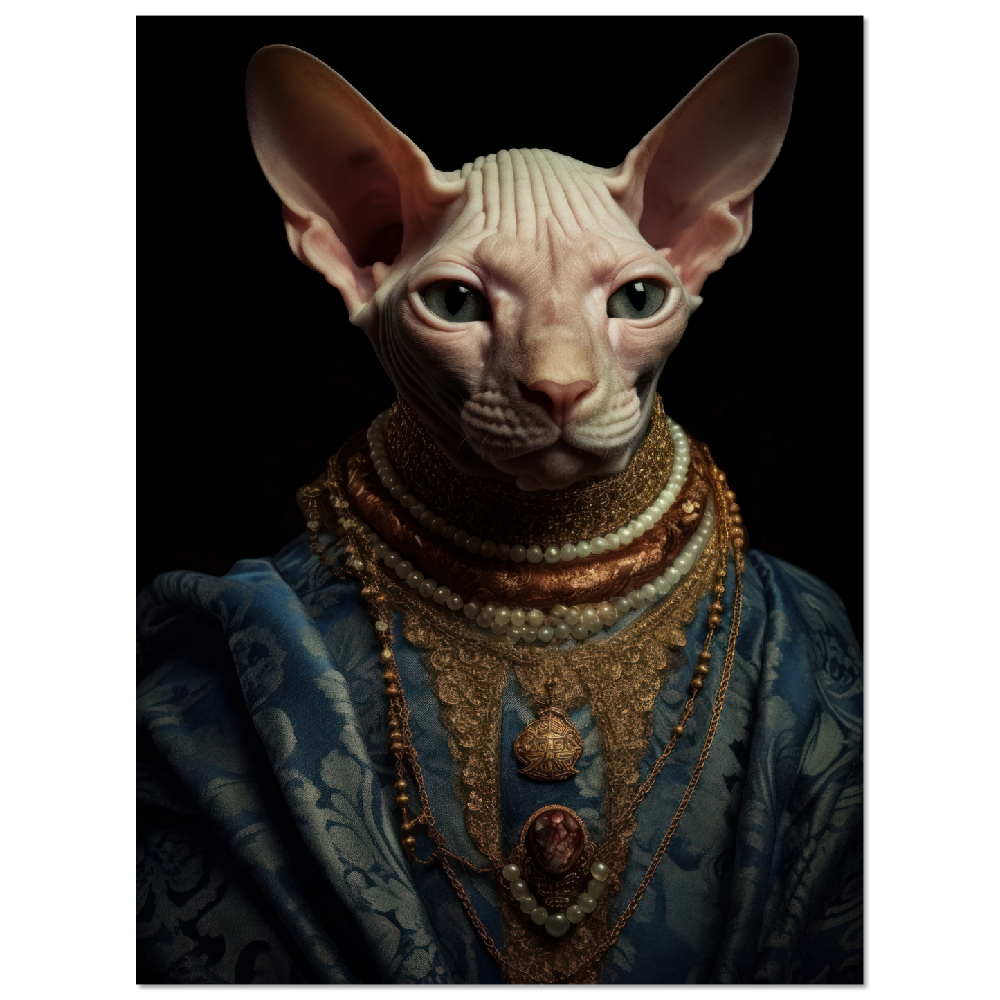 Katze Sphynx Renaissance (CAT117)