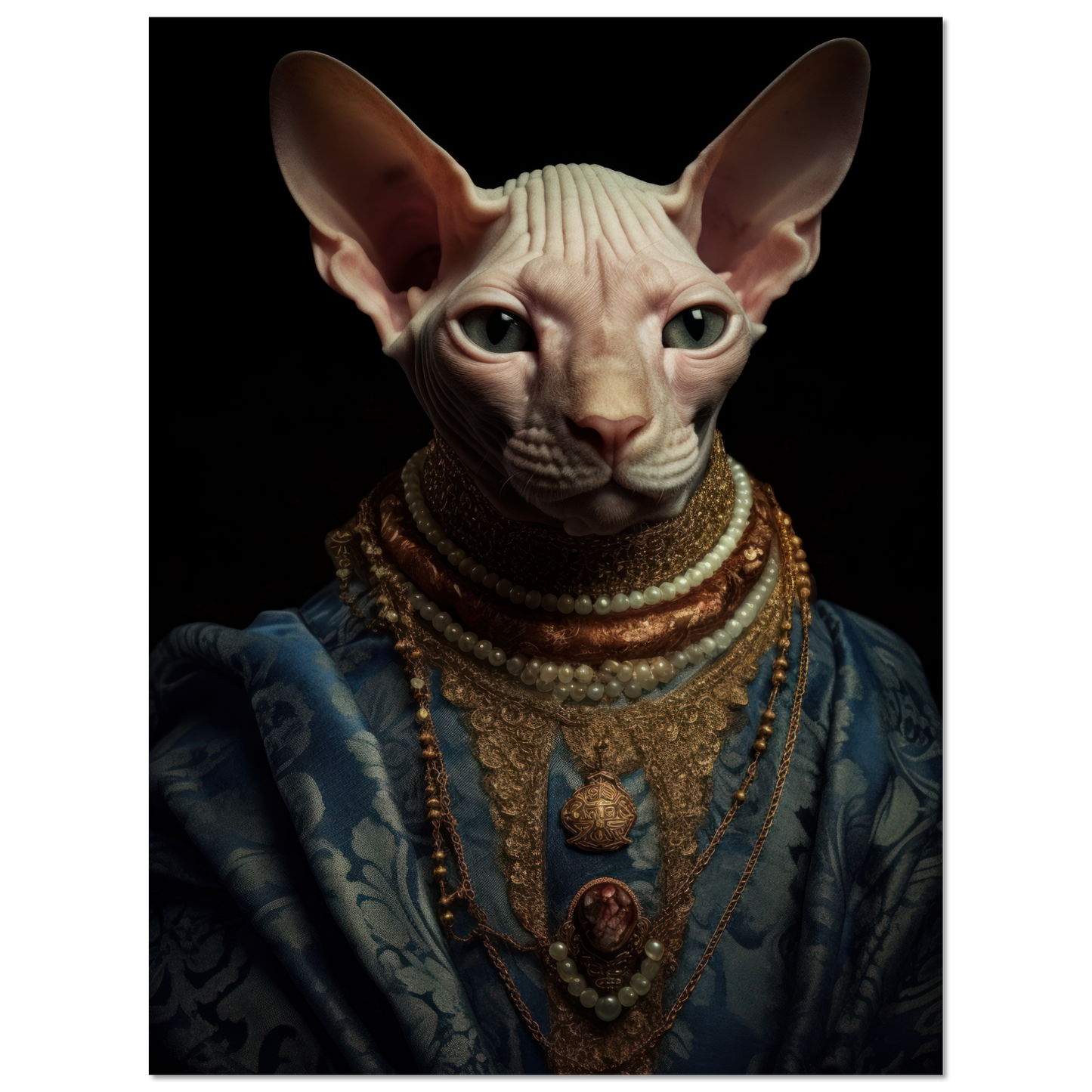 Katze Sphynx Renaissance (CAT117)