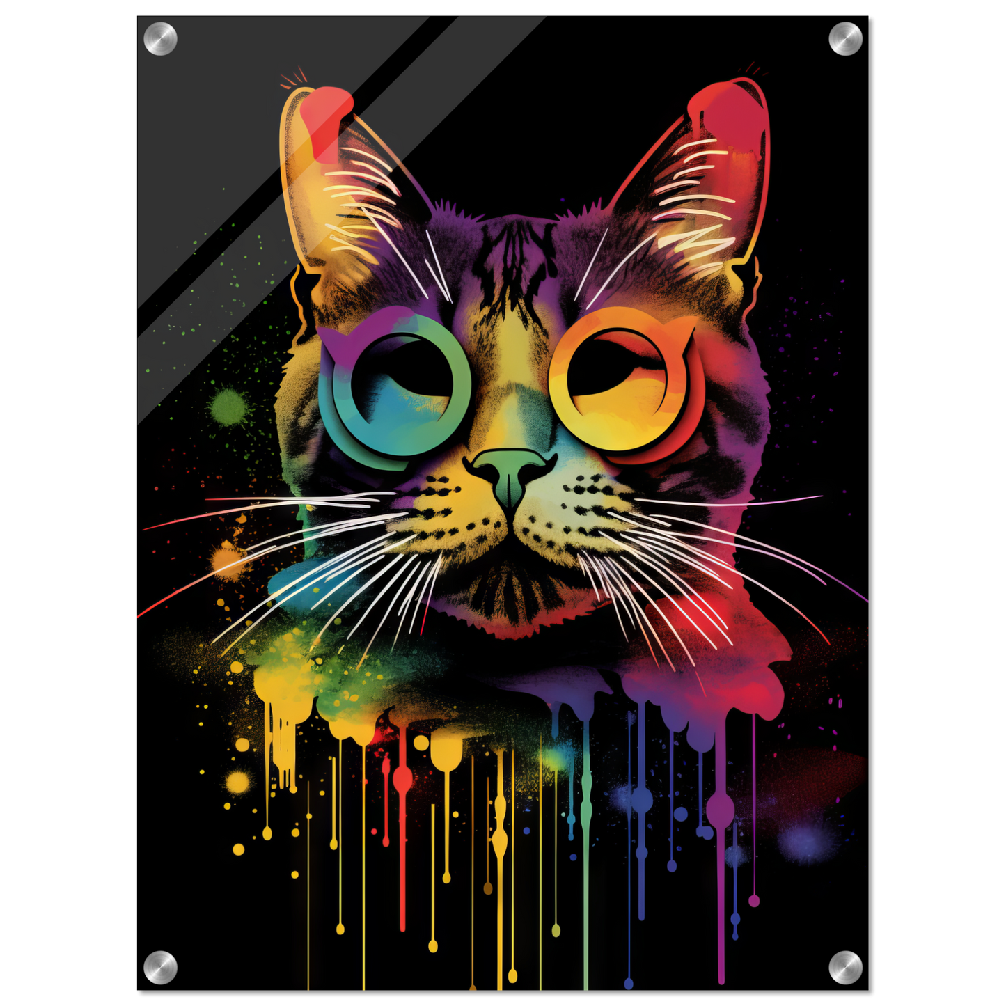 Katze Pop-Art (CAT11)