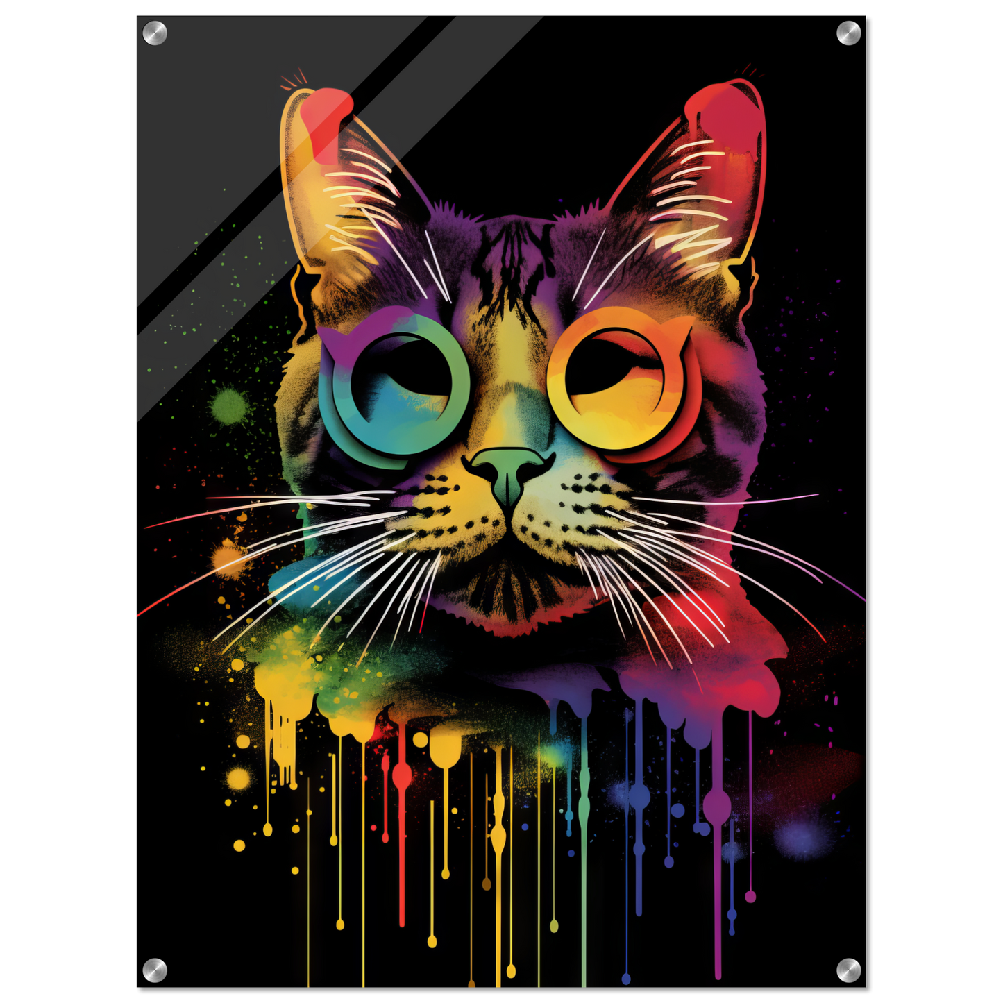 Katze Pop-Art (CAT11)