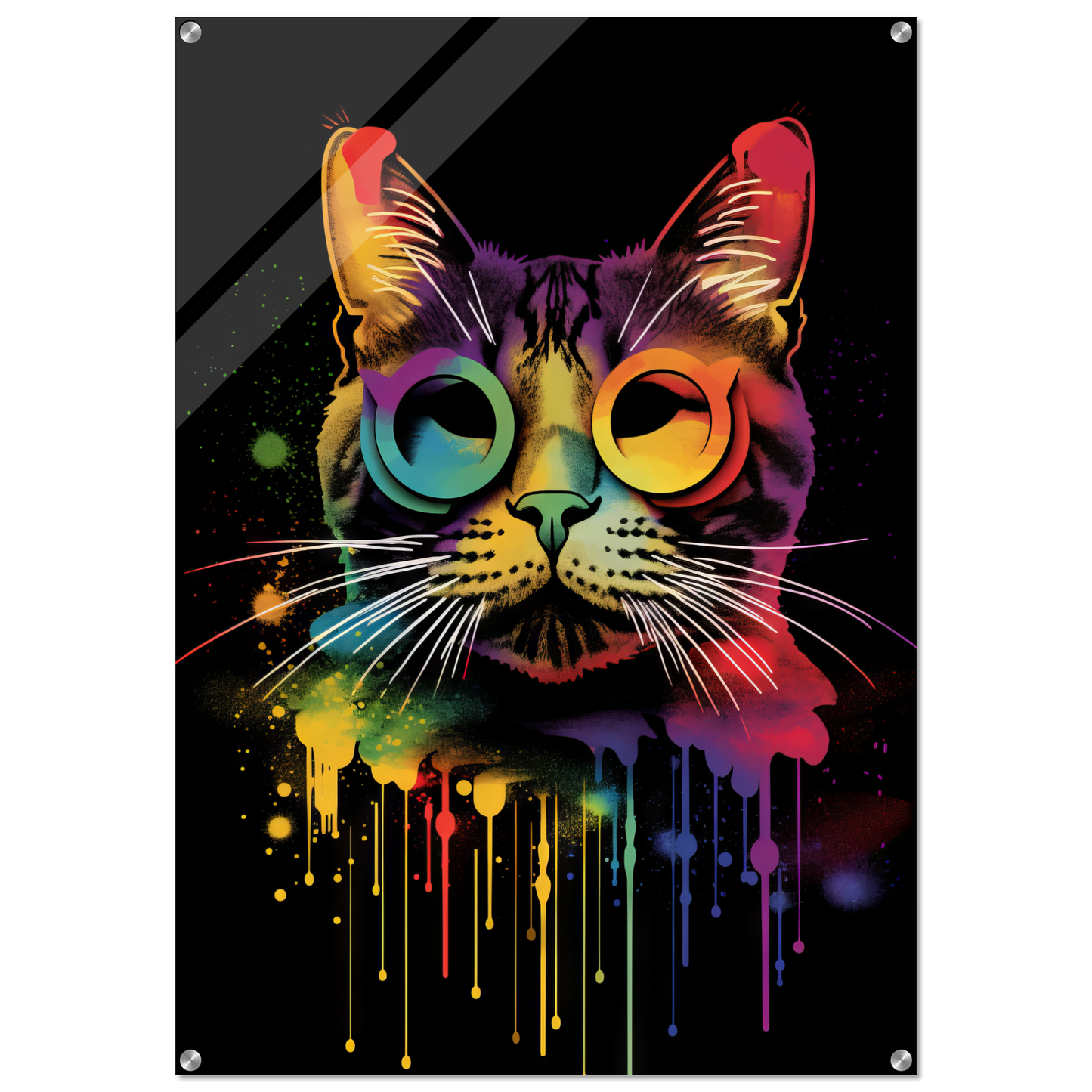 Katze Pop-Art (CAT11)