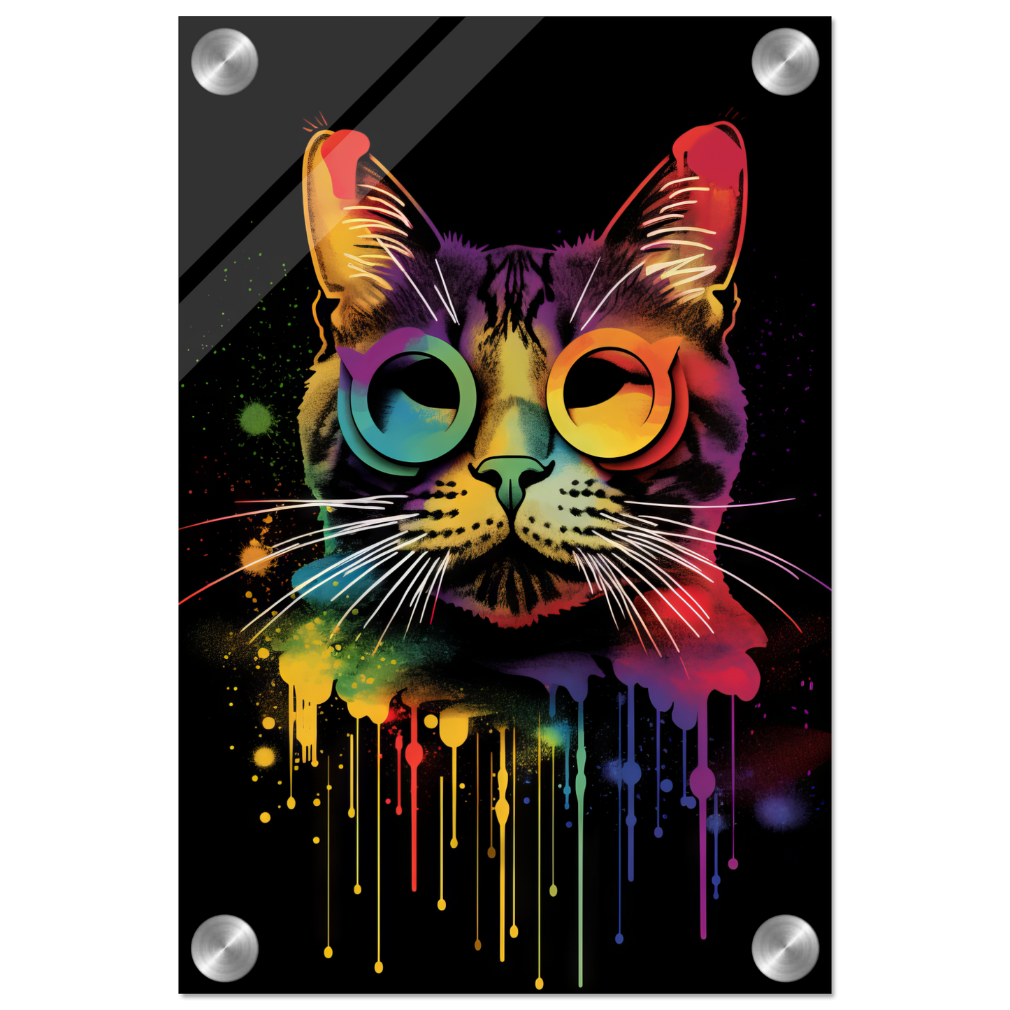 Katze Pop-Art (CAT11)
