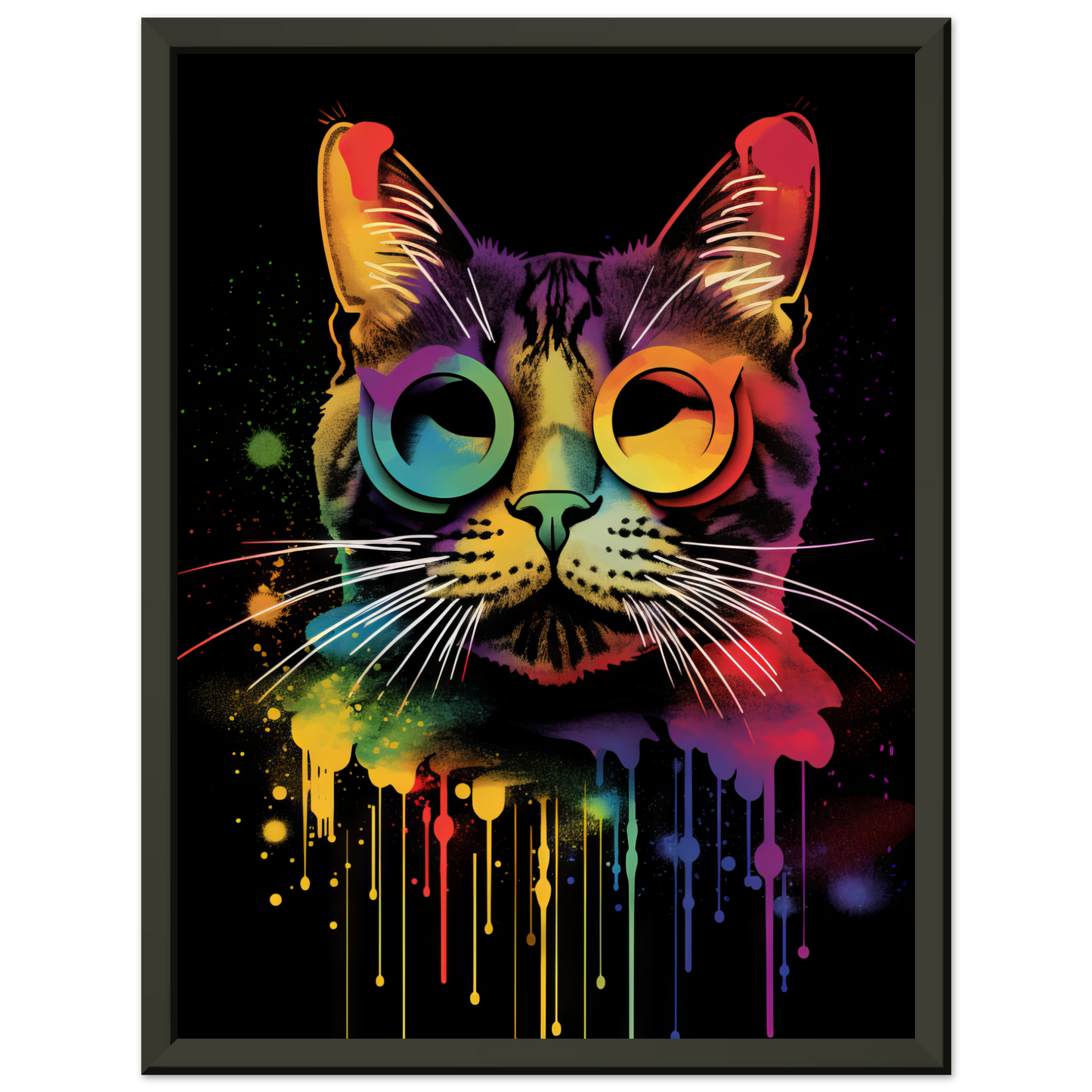 Katze Pop-Art (CAT11)