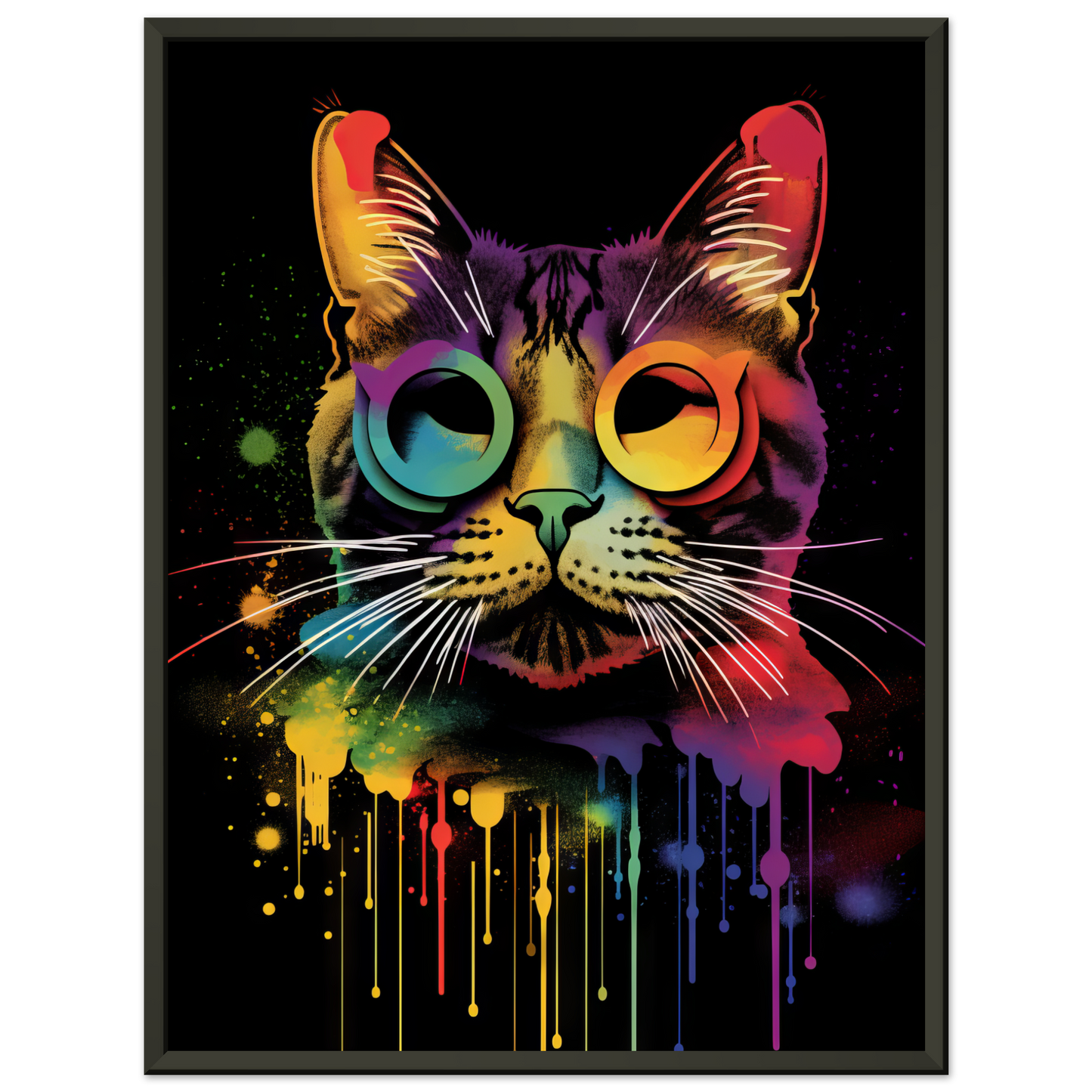 Katze Pop-Art (CAT11)