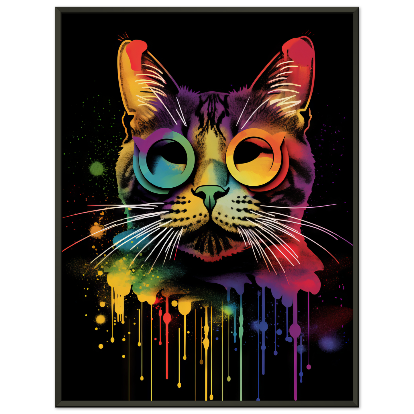 Katze Pop-Art (CAT11)