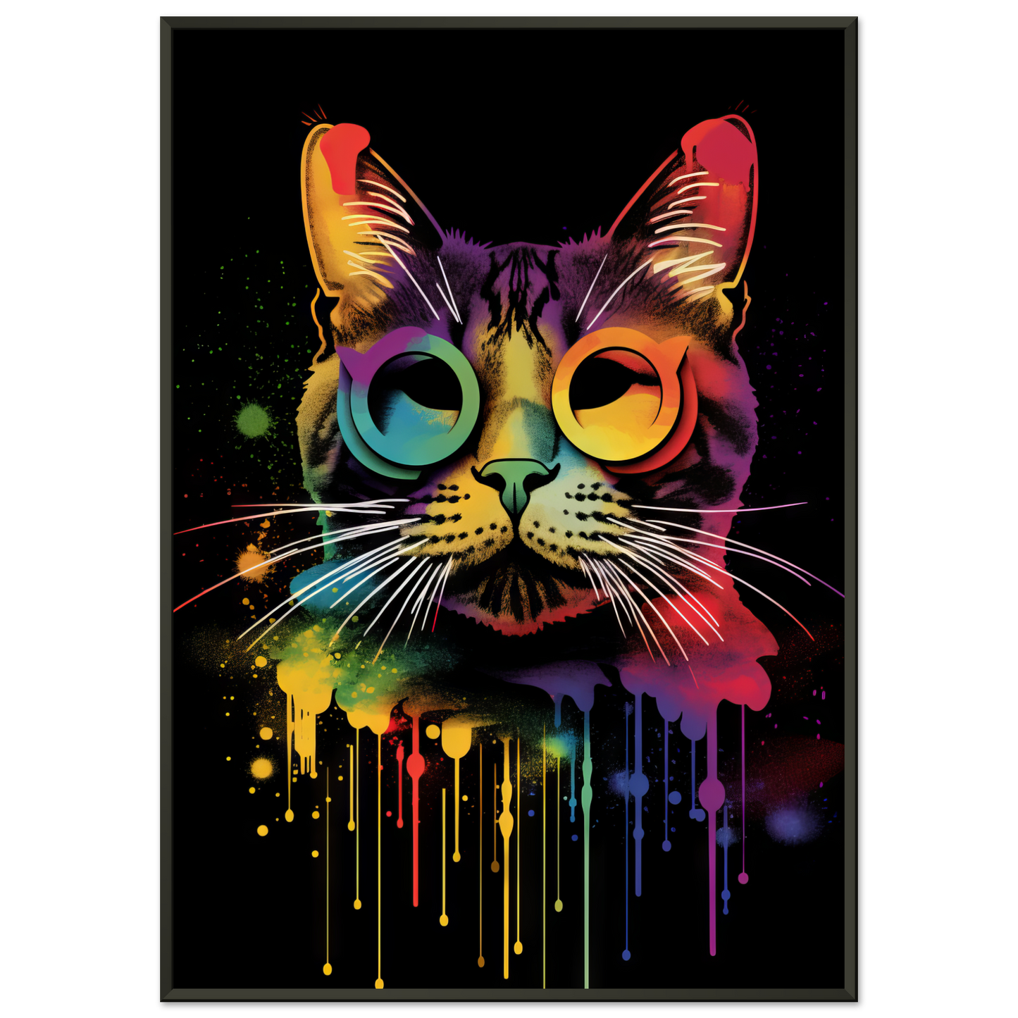 Katze Pop-Art (CAT11)
