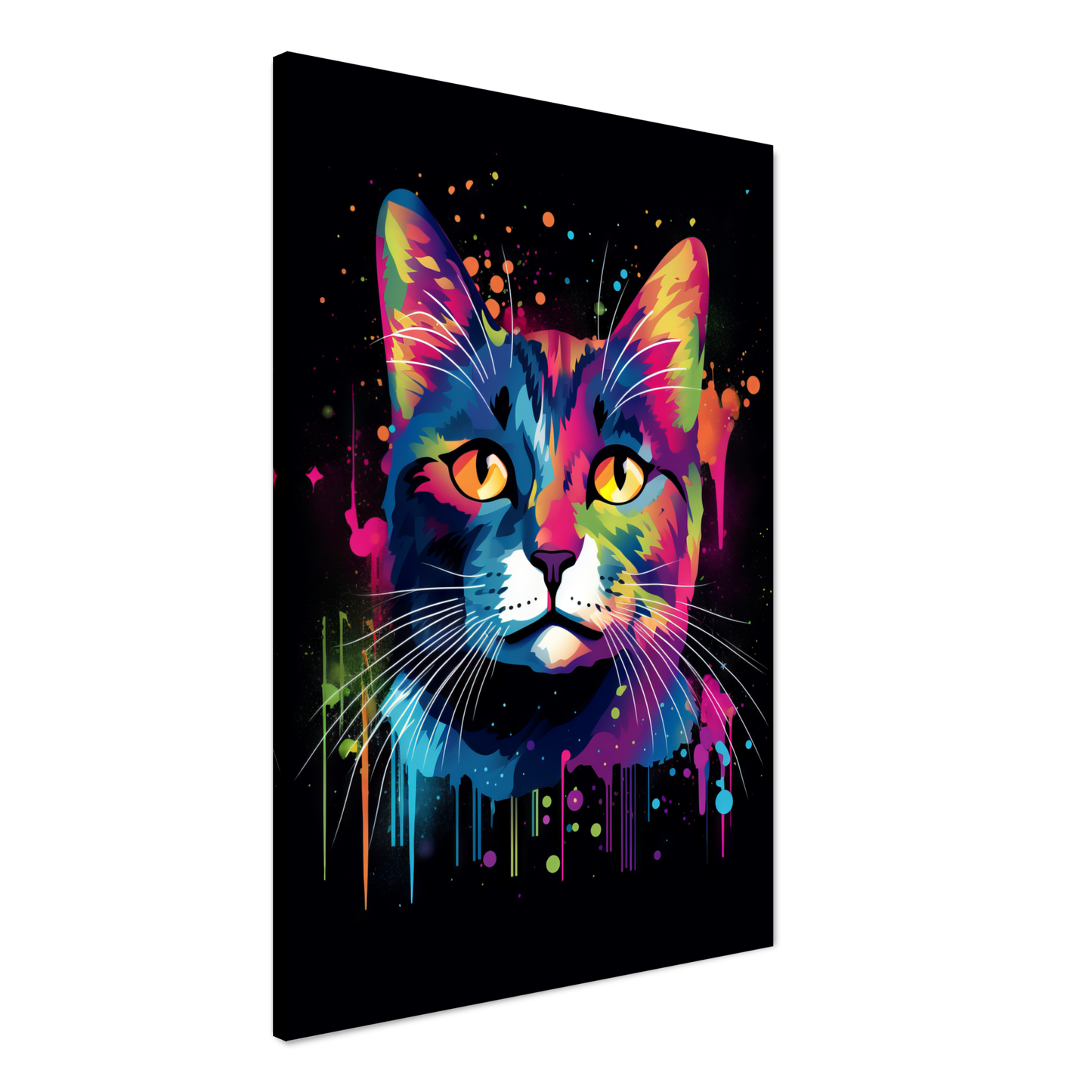 Katze Pop-Art (CAT12)