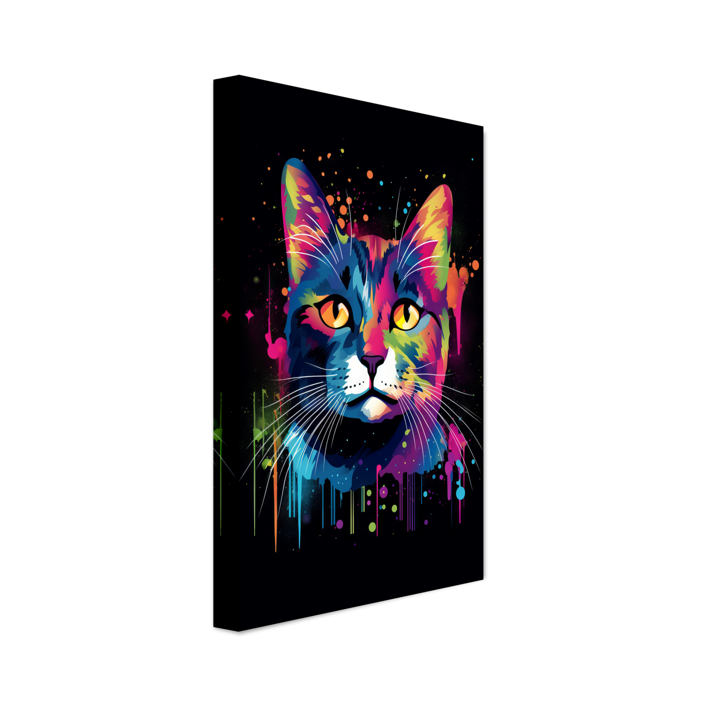 Katze Pop-Art (CAT12)