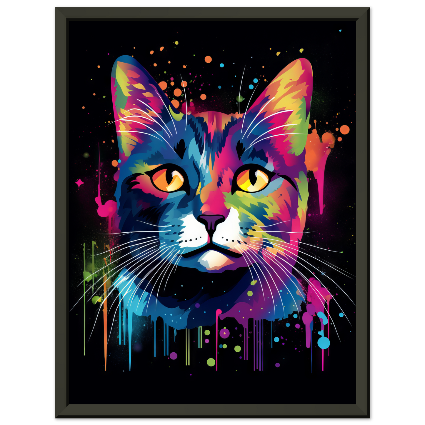 Katze Pop-Art (CAT12)