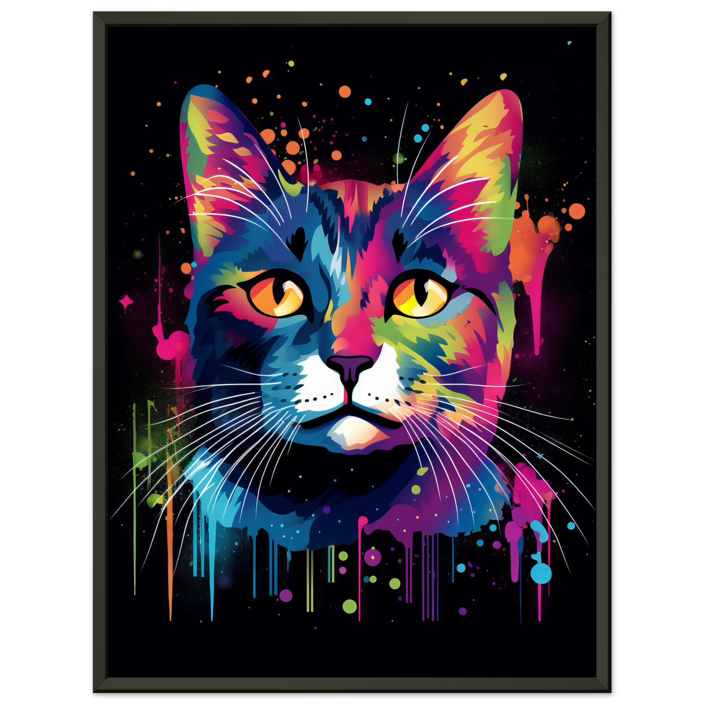 Katze Pop-Art (CAT12)