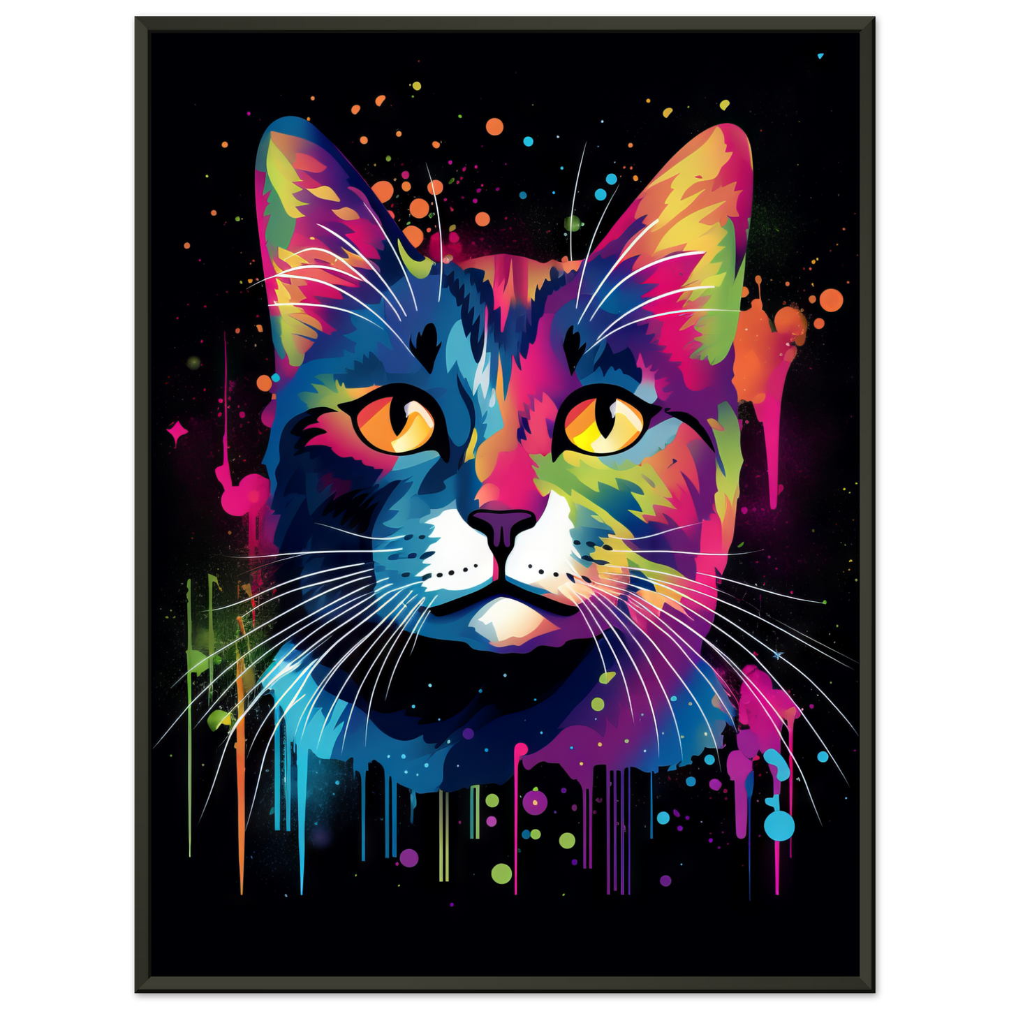 Katze Pop-Art (CAT12)