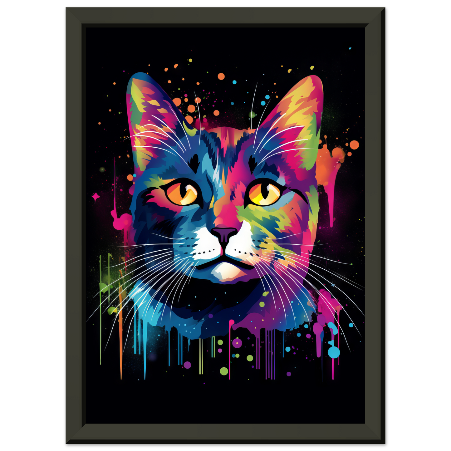 Katze Pop-Art (CAT12)