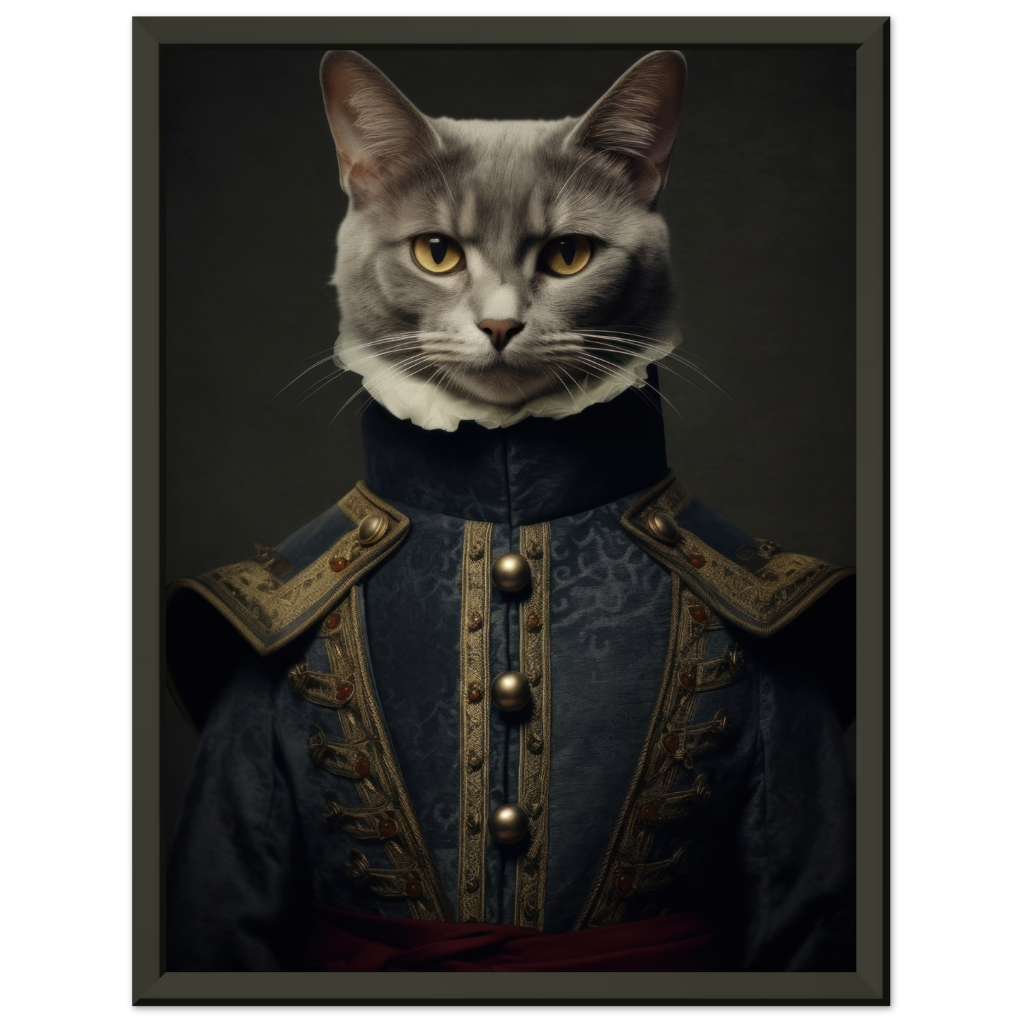 Katze Grau Getigert Renaissance (CAT130)